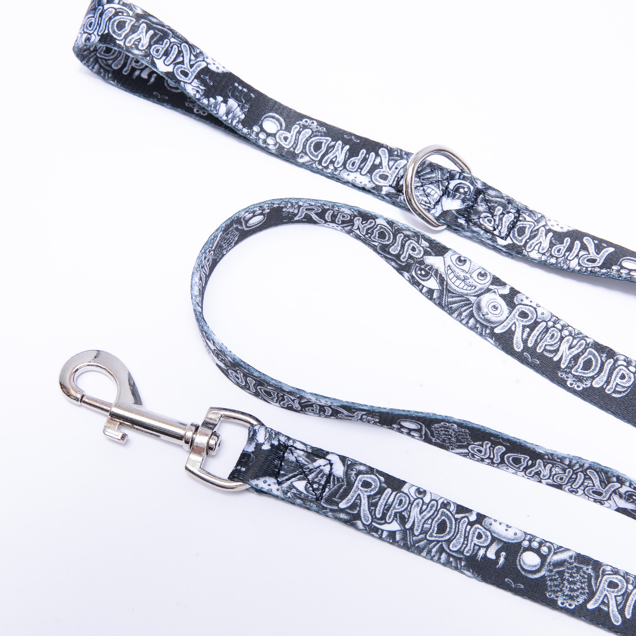 RIPNDIP Dark Twisted Fantasy Pet Leash (Black/White)