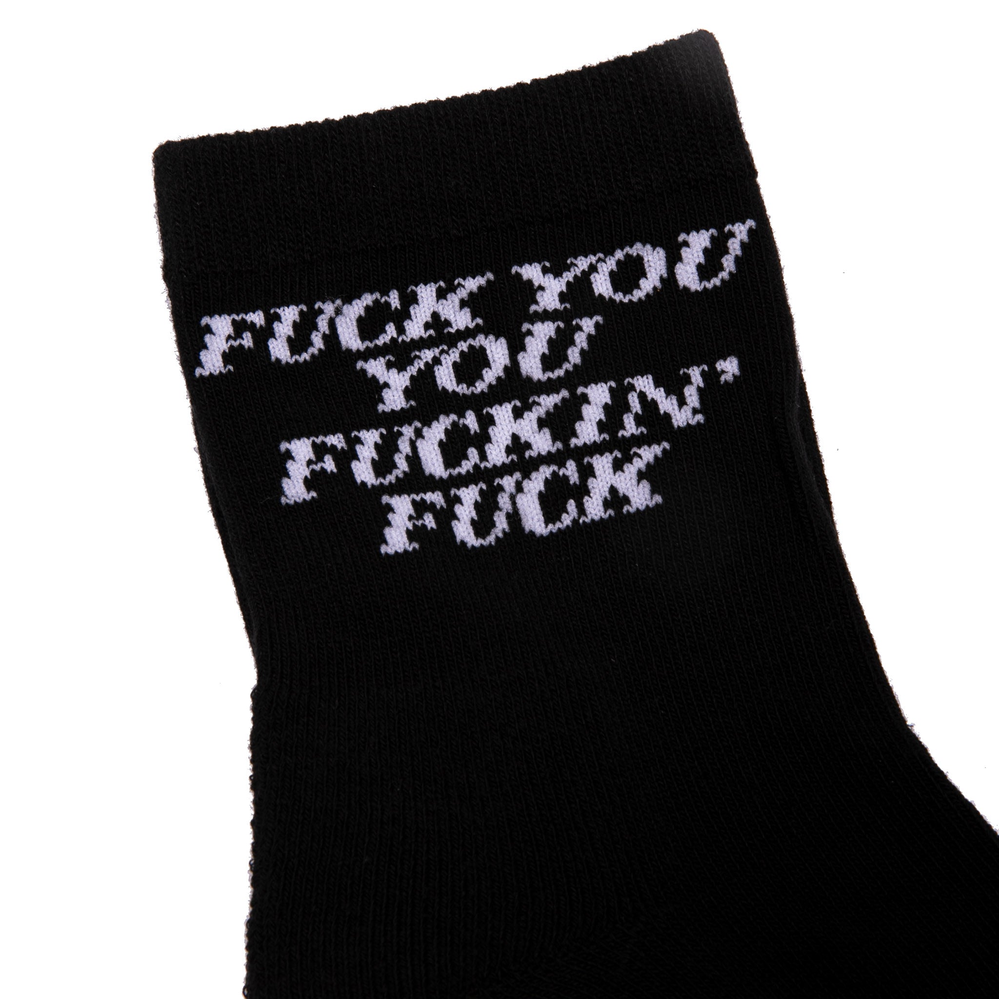 RIPNDIP Fucking Fuck Mid Socks (Black)