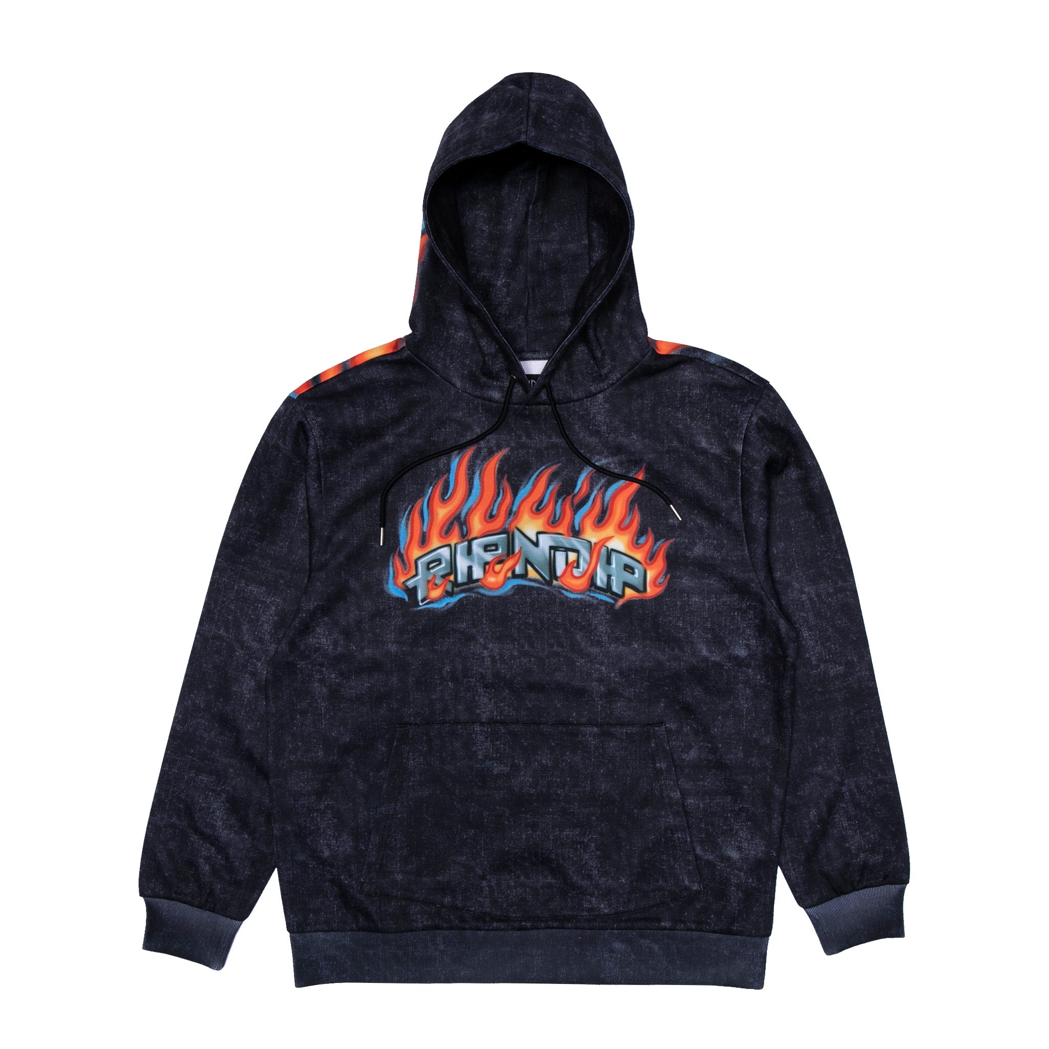 Hell Ride Hoodie (Black Mineral Wash) – RIPNDIP