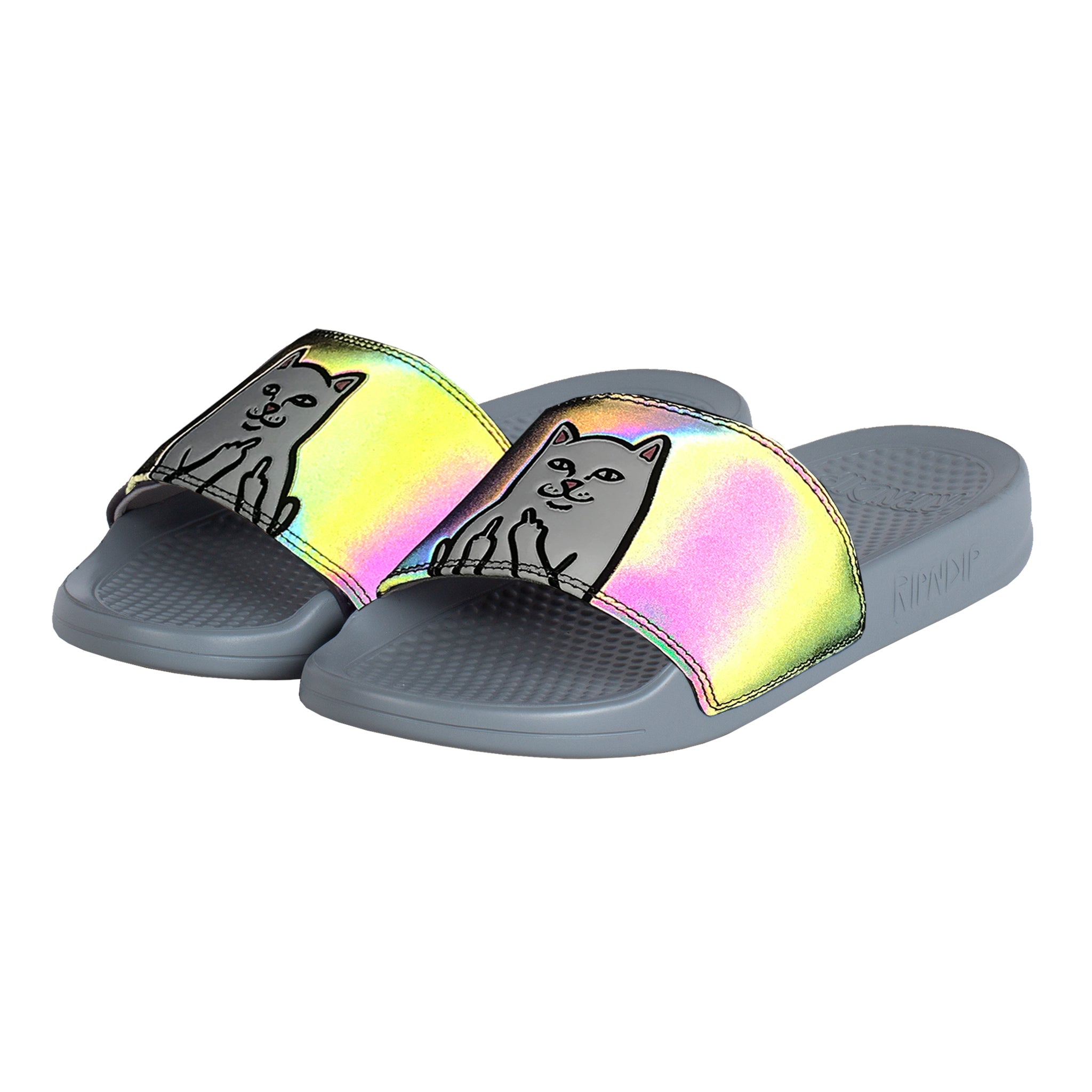 317209 Lord Nermal Slides (Black Iridescent)