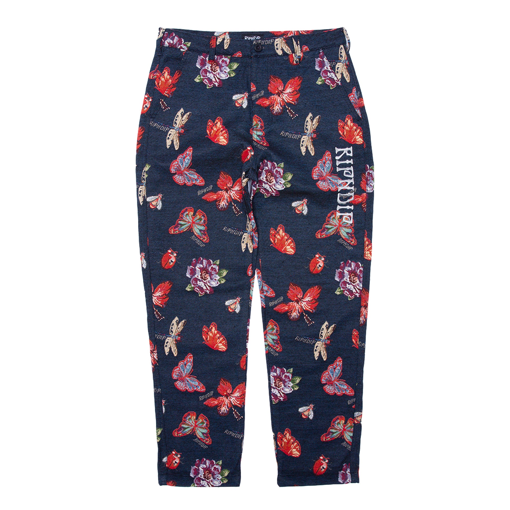 RIPNDIP Monarch Butterfly Pants (Black)