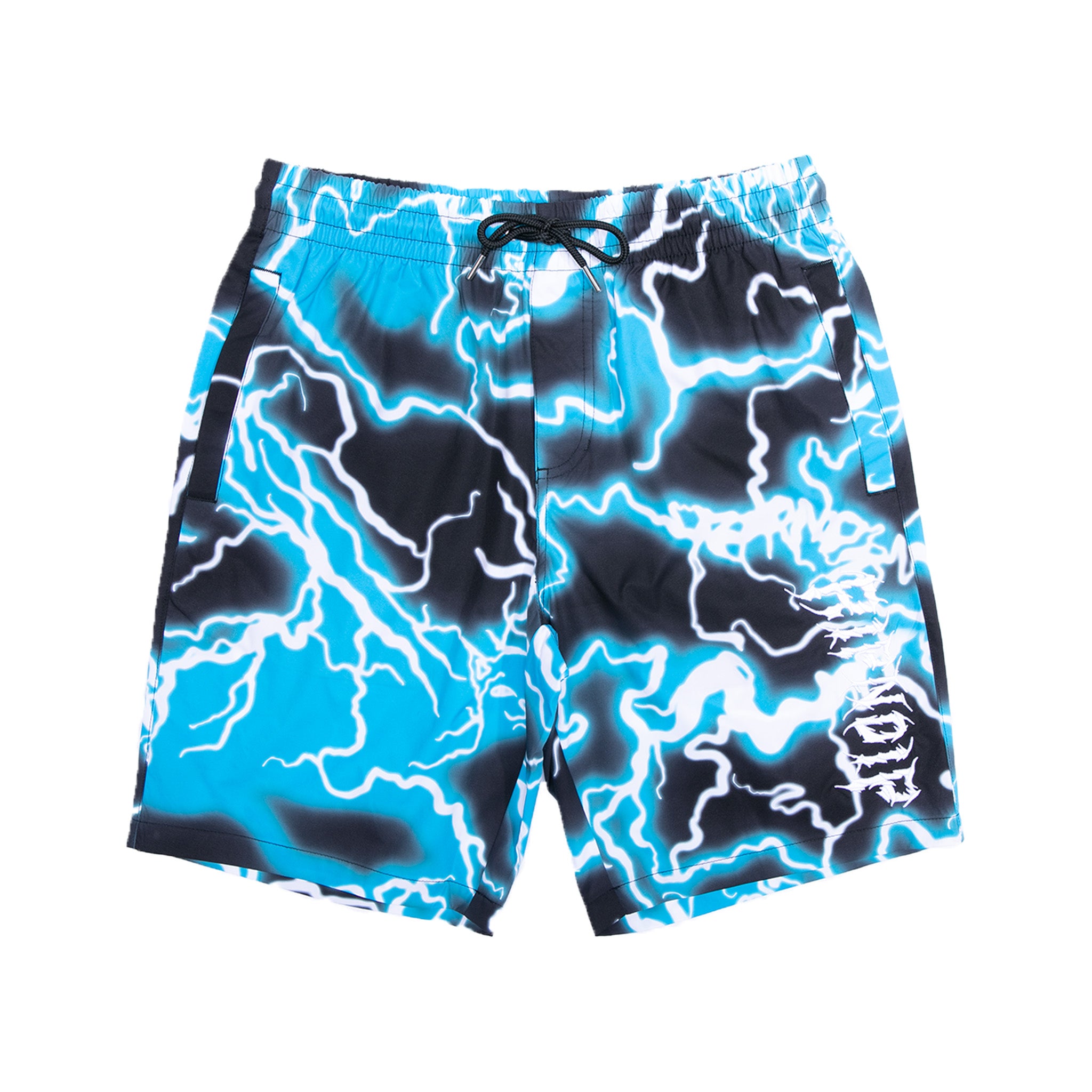 RIPNDIP Nikola Swim Shorts (Black/Blue)