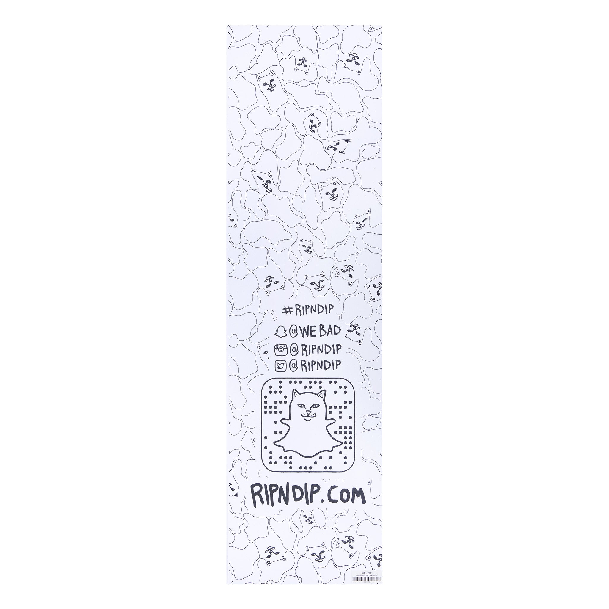 RIPNDIP Days Of The Week Grip Tape (Black)