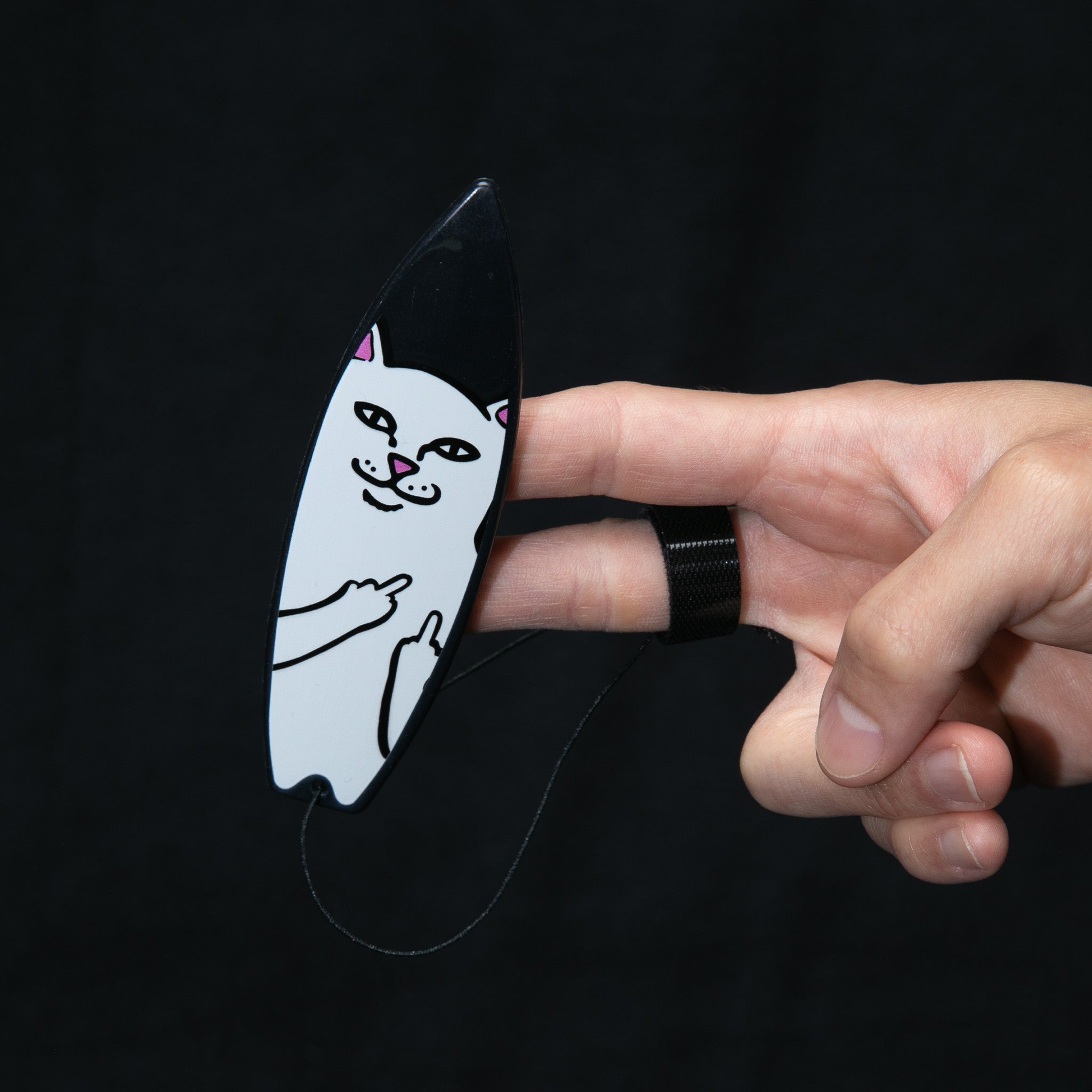 RipNDip Lord Nermal Finger Surfboard (Black)