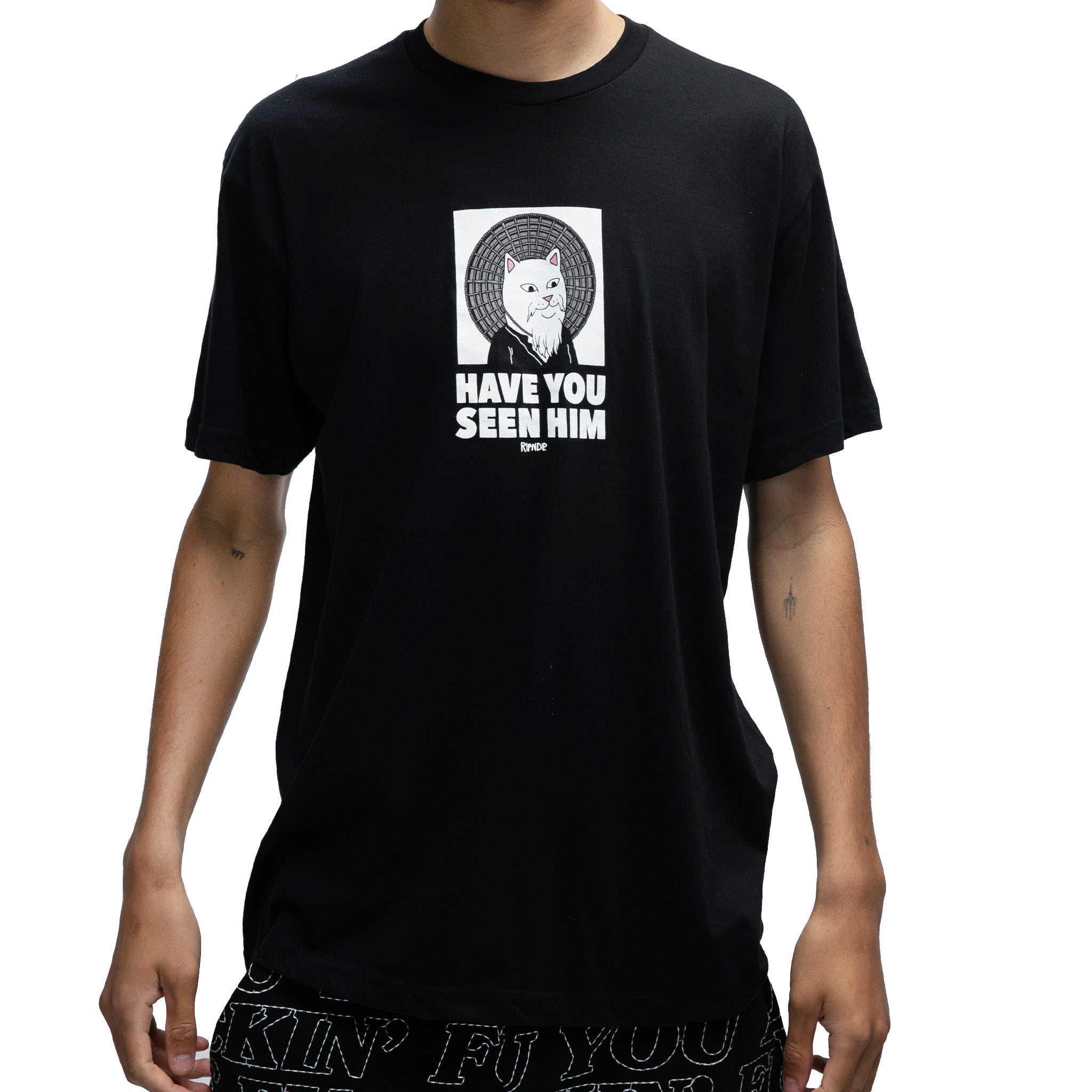 Have You Seen Him? Tee (Black)