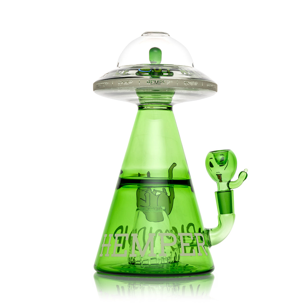 RIPNDIP Lord Alien UFO Beaker (Green)