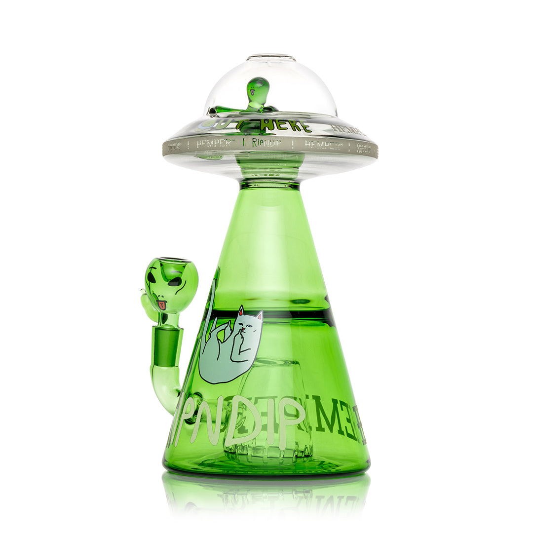 RIPNDIP Lord Alien UFO Beaker (Green)