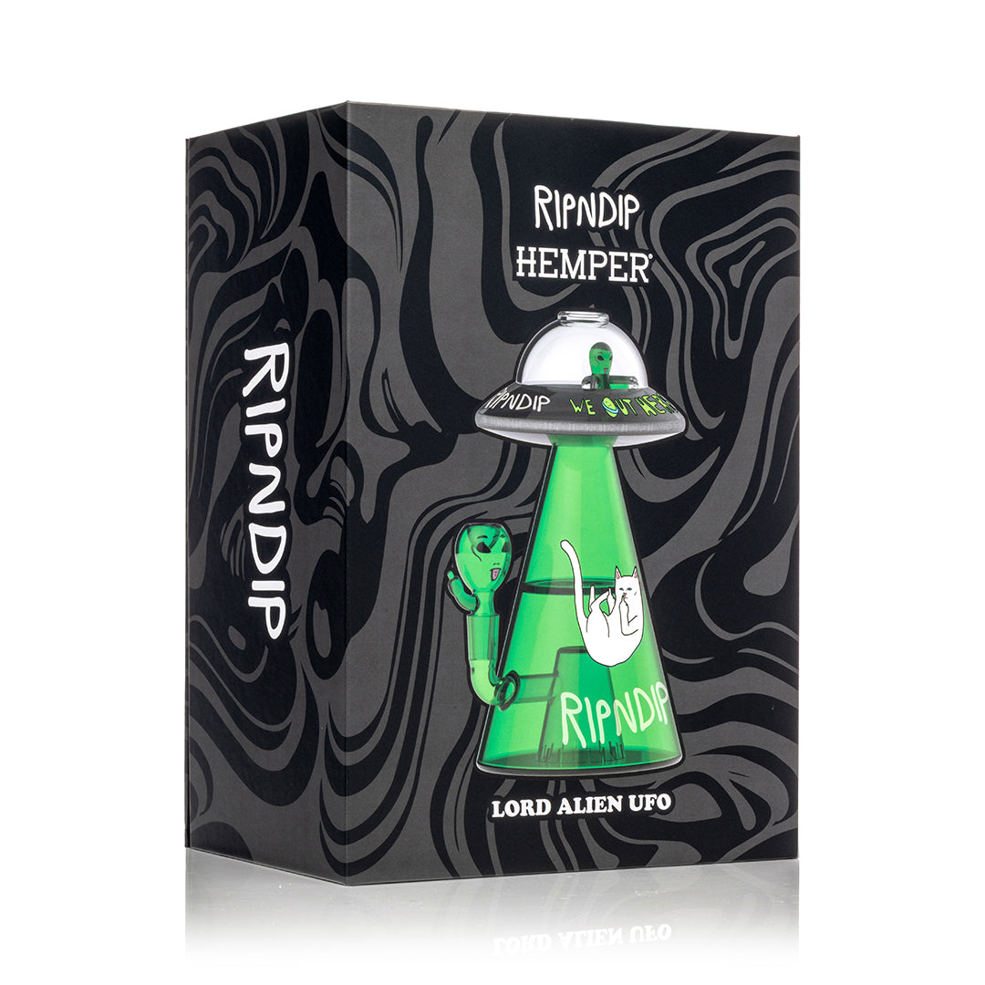 RIPNDIP Lord Alien UFO Beaker (Green)