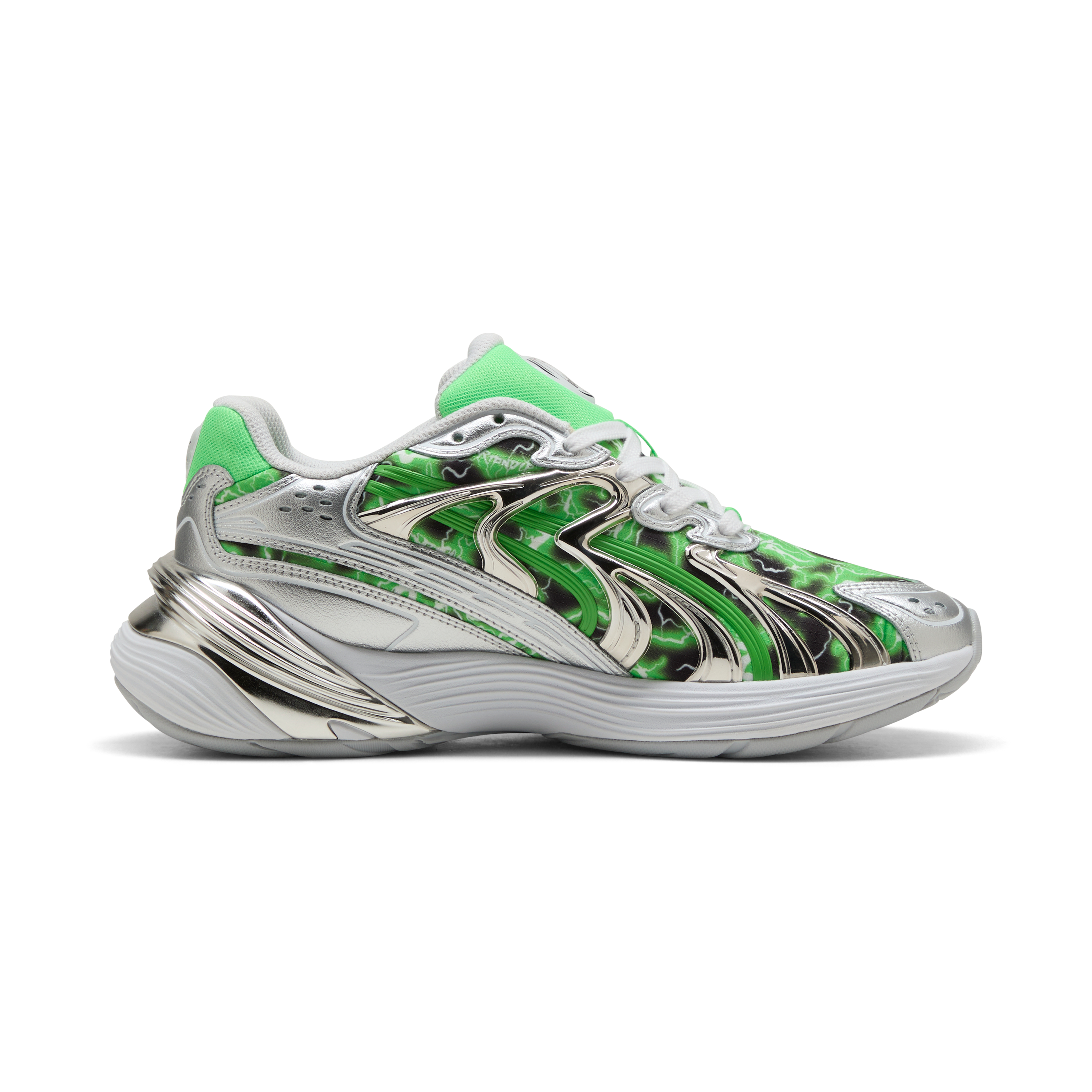 RIPNDIP Inverse (Puma Silver-Fluro Green Pes)