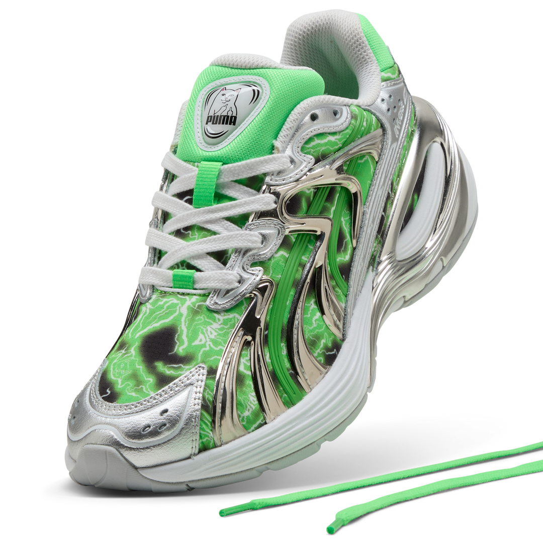 Puma Rip Offs Inverse (Puma Silver-Fluro Green Pes) – RIPNDIP