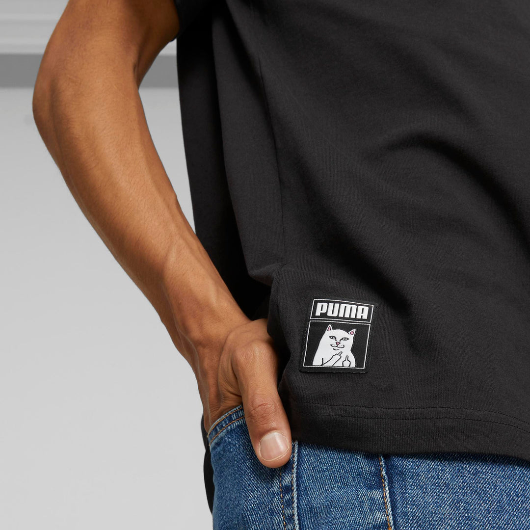 PUMA x RIPNDIP Lord Nermal Pocket Tee (Black)