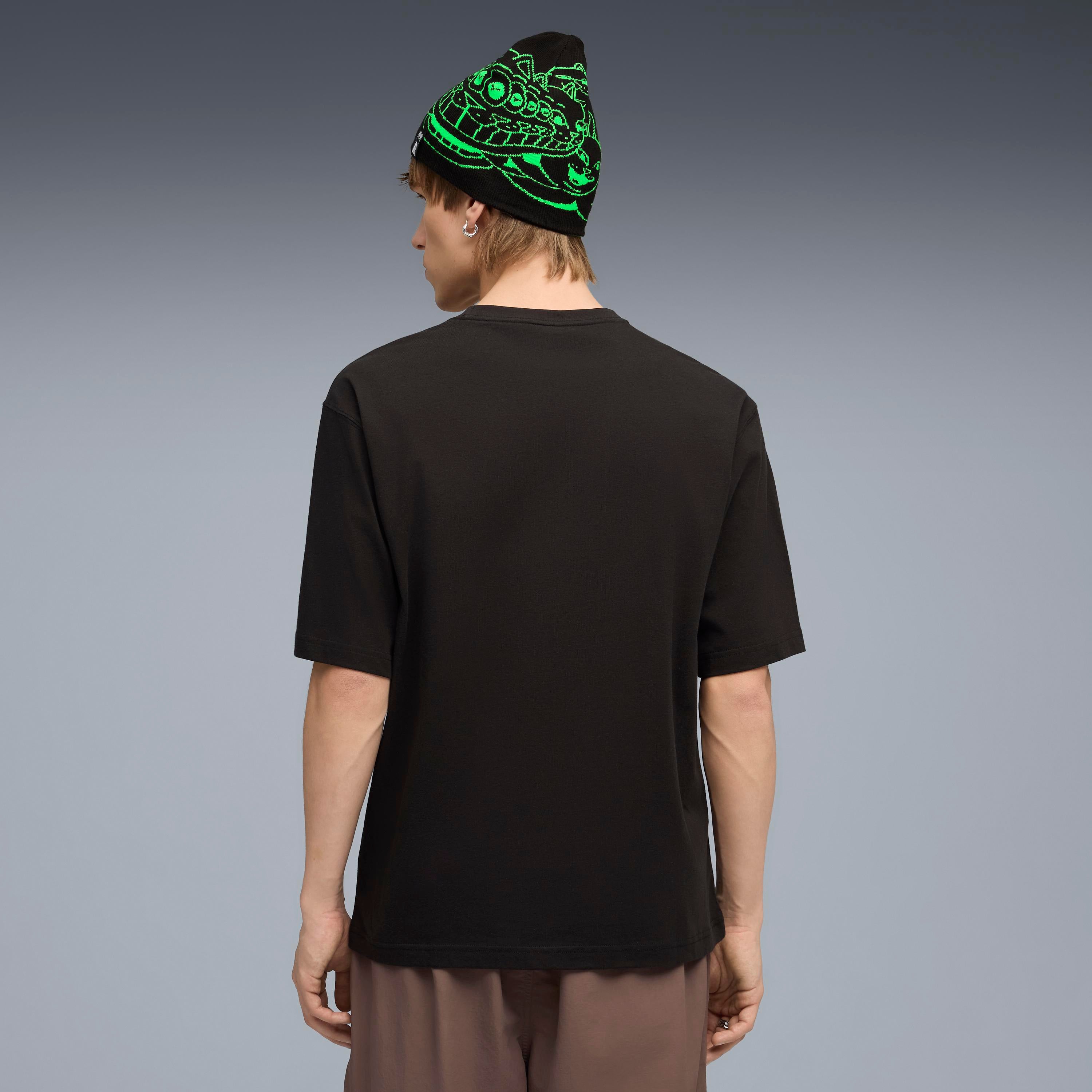 RIPNDIP PUMA x RIPNDIP Lord Nermal Pocket Tee (Black)