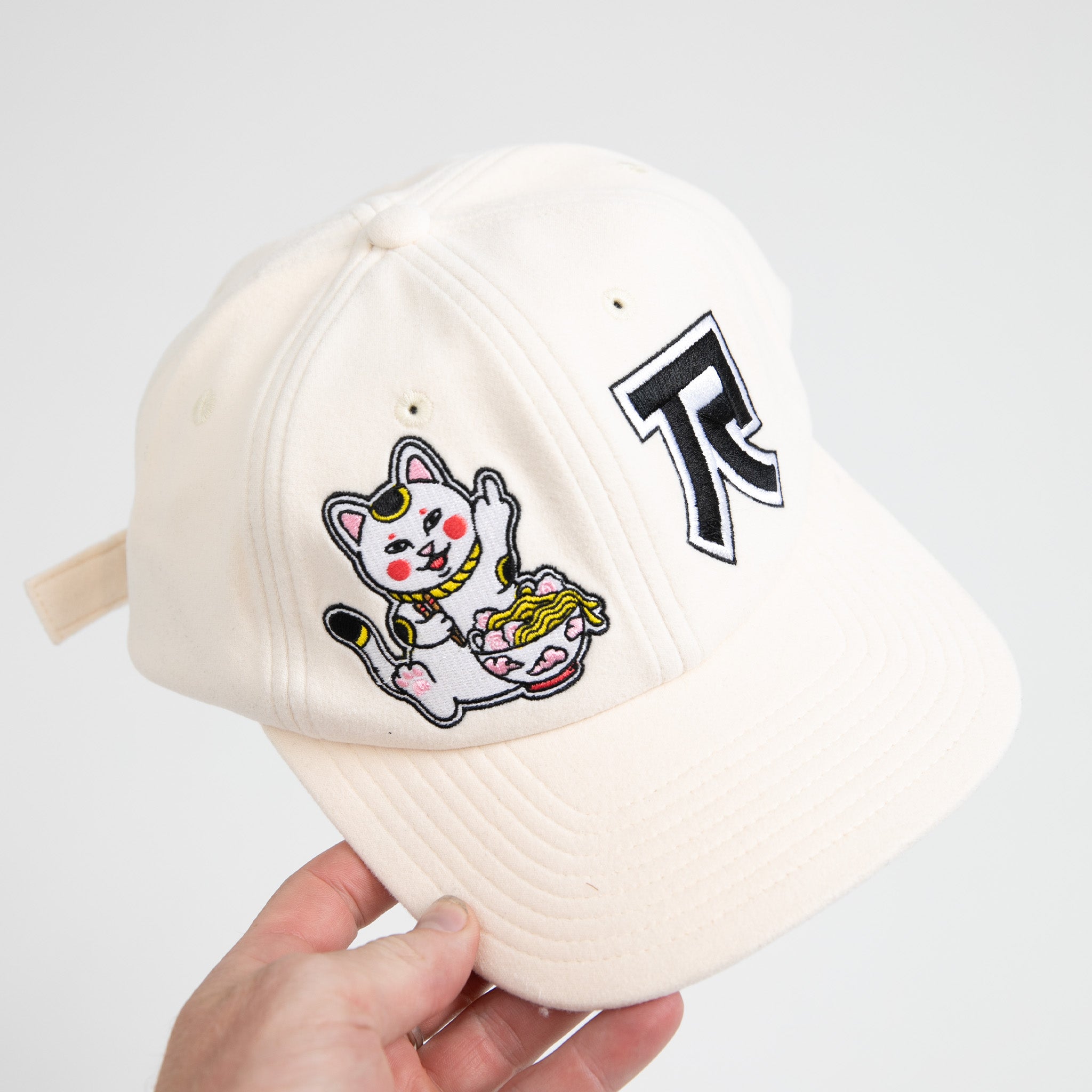 RIPNDIP Lucky Nerm Strapback (Cream)