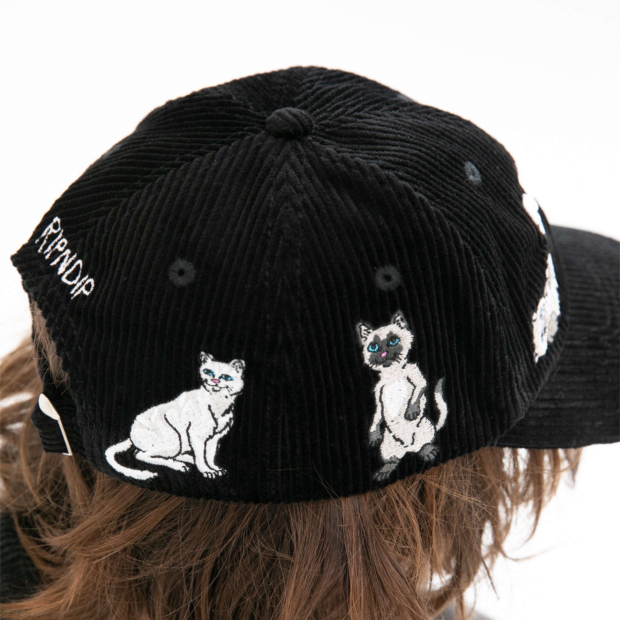 RIPNDIP Man I Love Felines Strapback (Black)