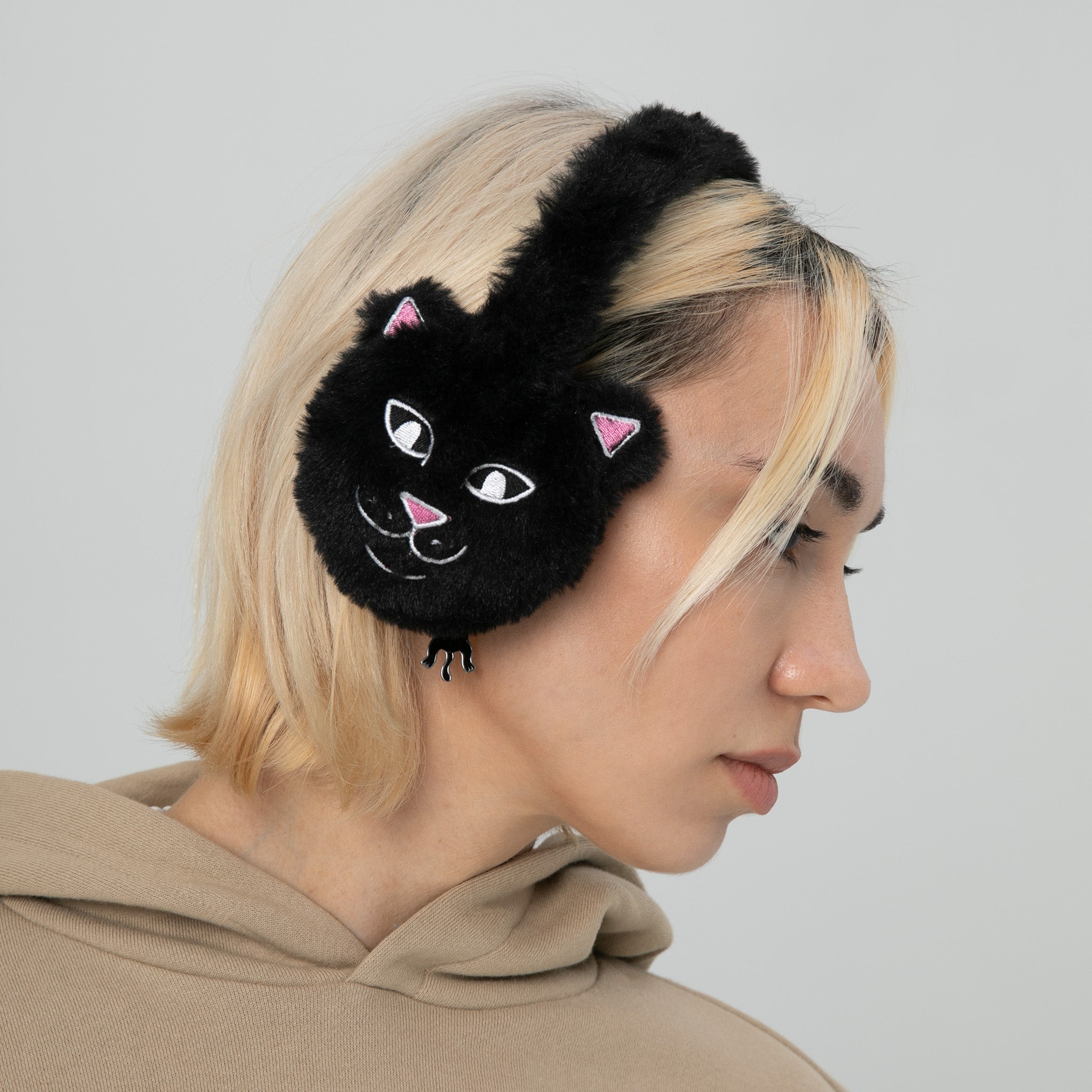 RIPNDIP Lord Jermal Sherpa Earmuffs (Black)