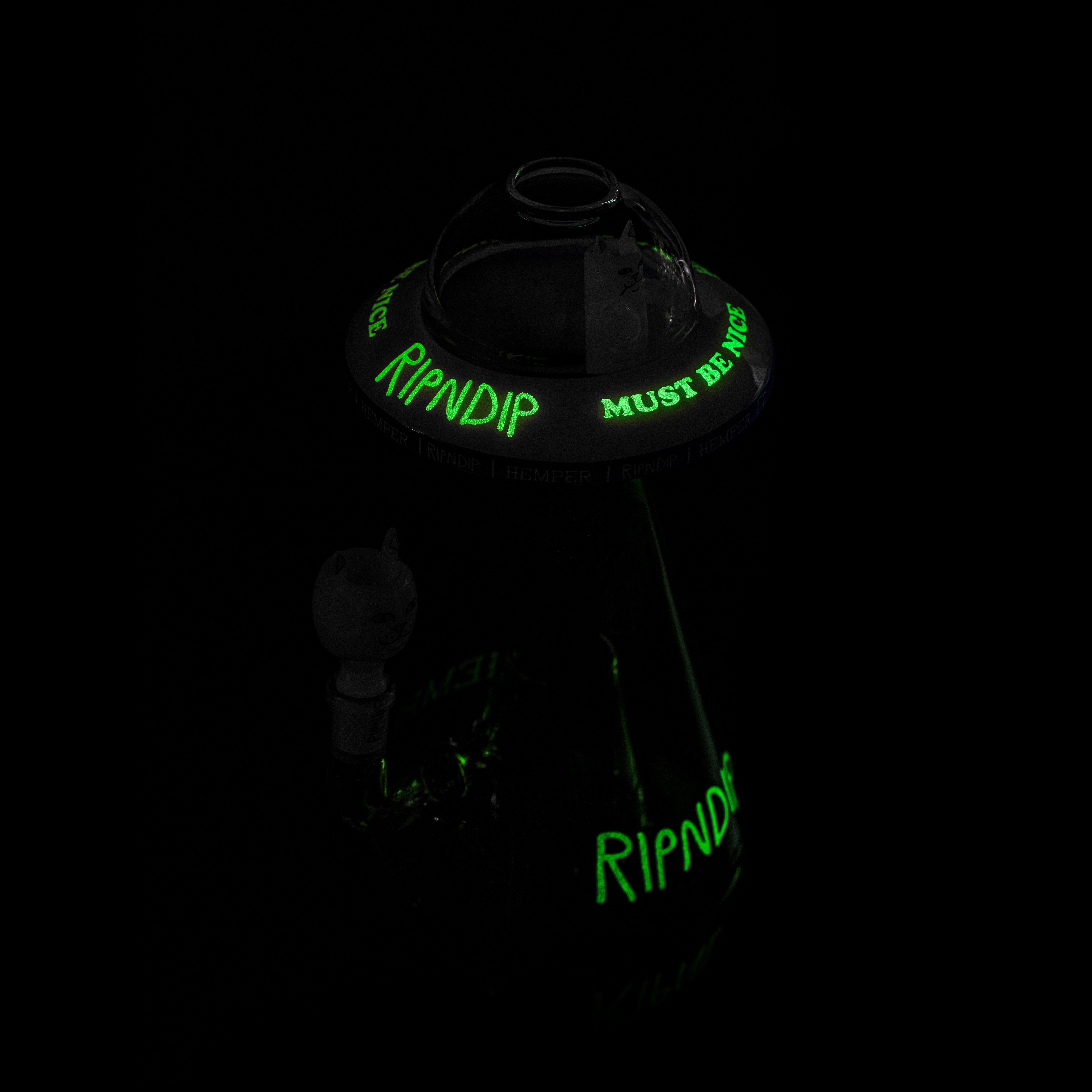 RIPNDIP Nermal UFO Beaker XL (White)