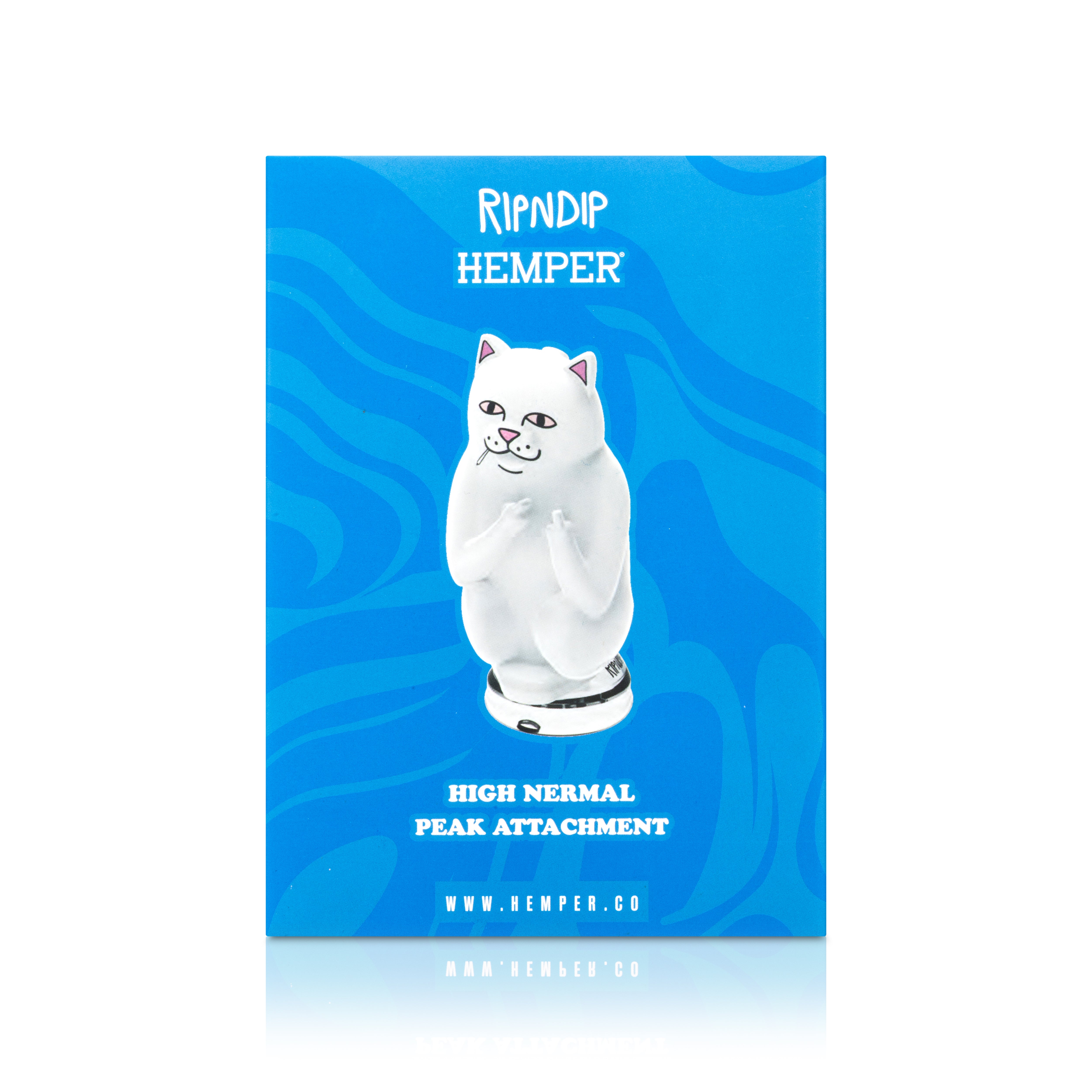 RIPNDIP Hemper High Nermal Puffco Peak Top (White)