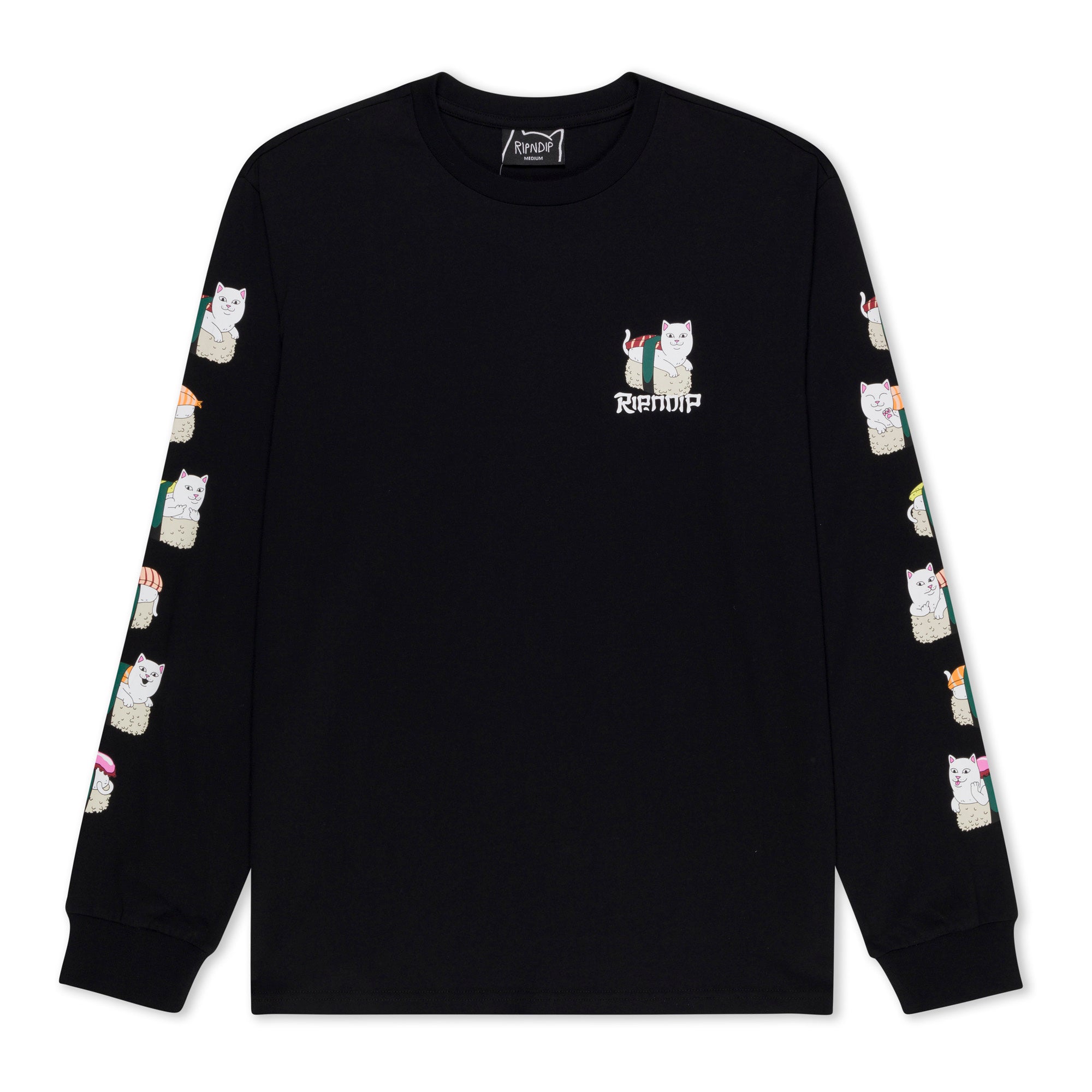 Sushi Nerm Long Sleeve (Black – RIPNDIP1