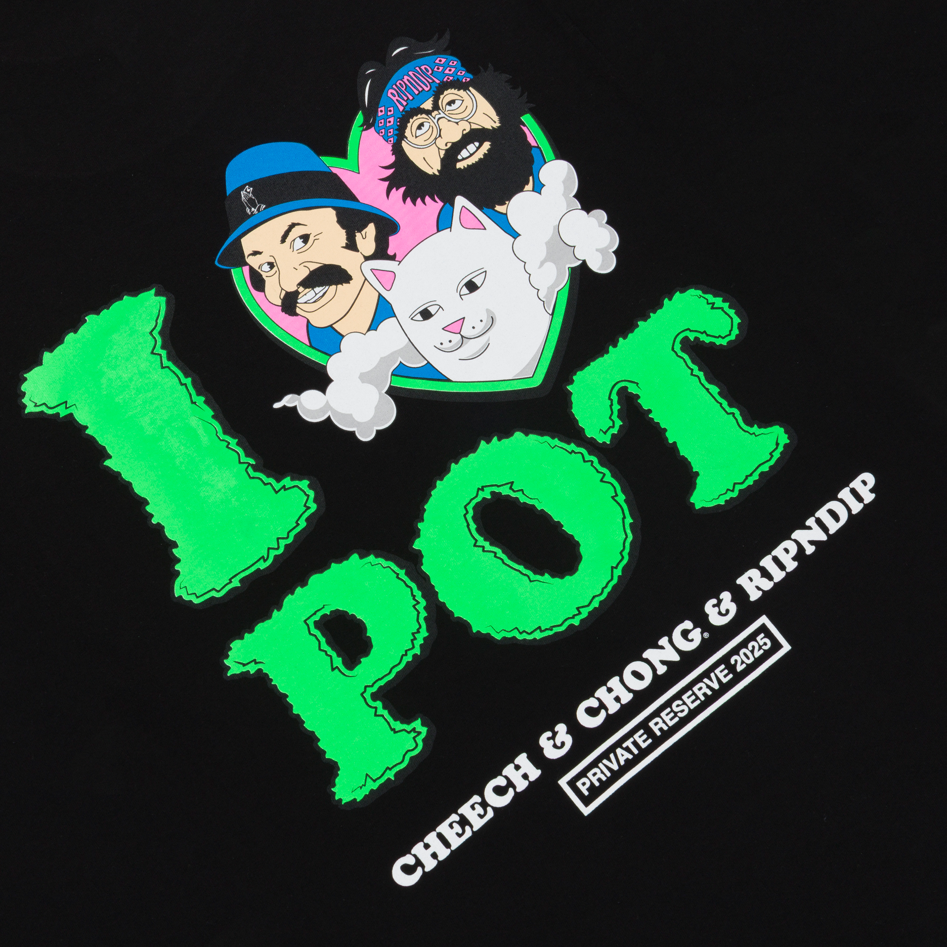 RIPNDIP I <3 Pot Tee (Black)