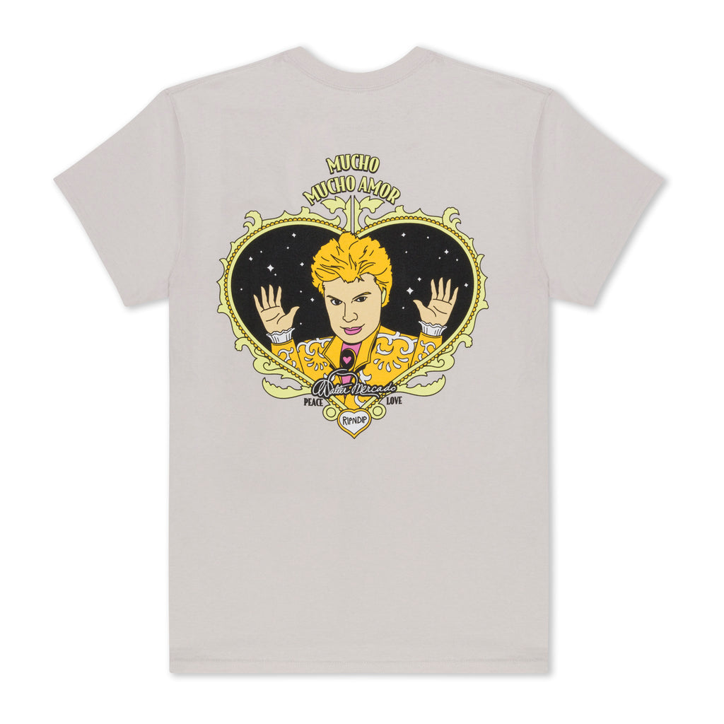 Tシャツ・カットソー RIPNDIP Walter Amor Tee (Grey) Walter Amor Tee (Grey) – RIPNDIP