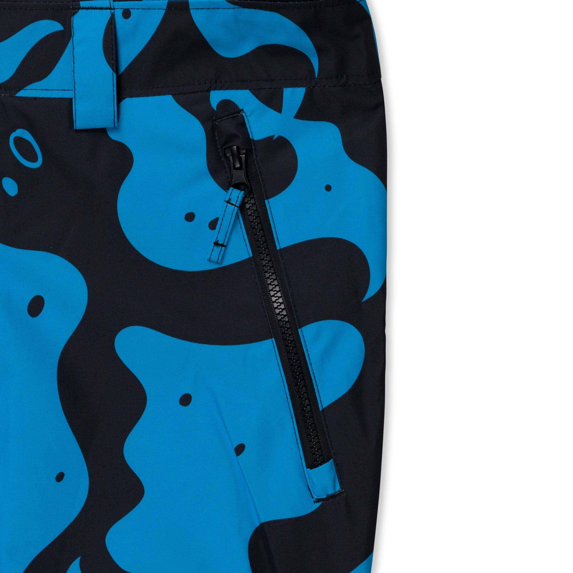 RIPNDIP Psychedelic Snowboard Bib Pants (Blue)