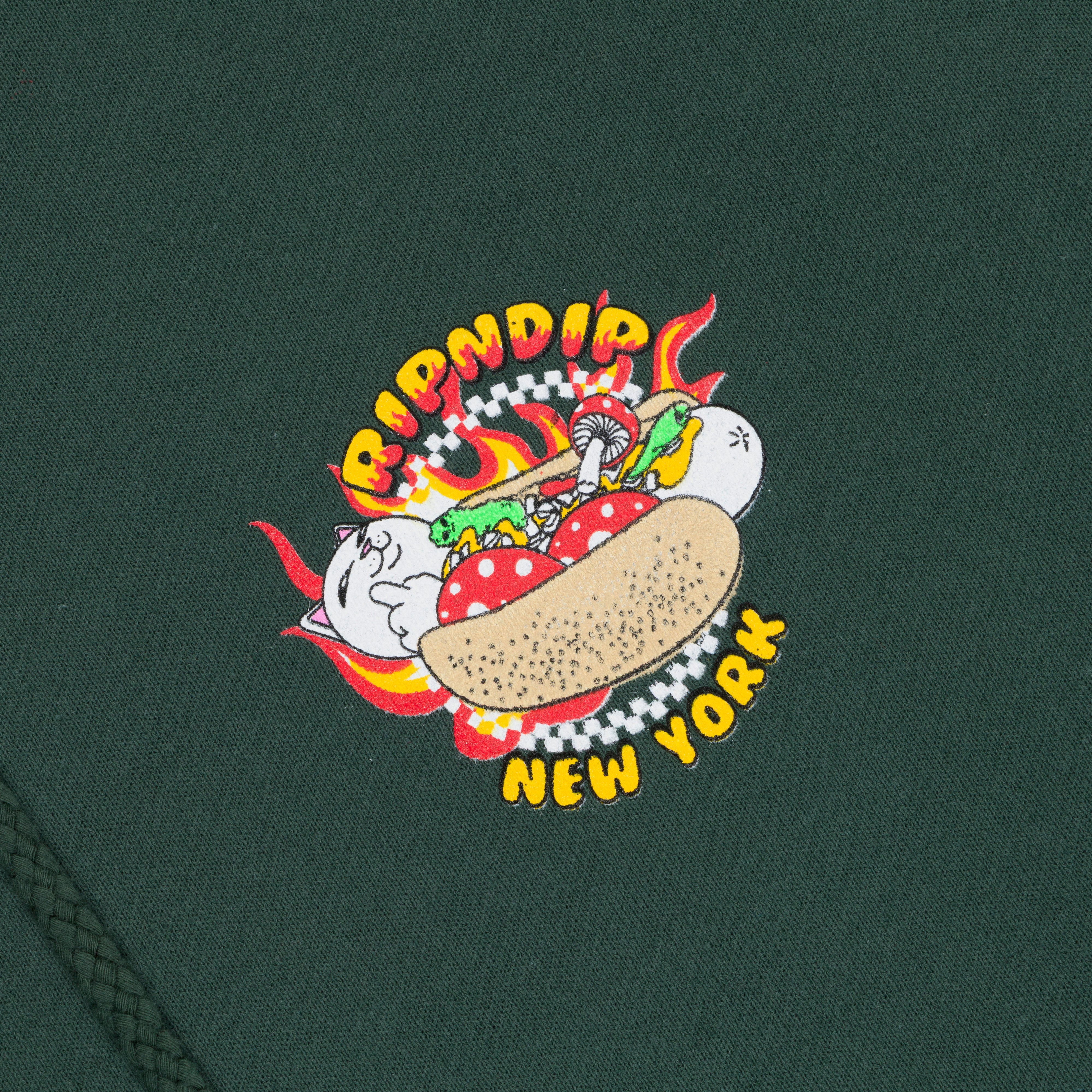 RIPNDIP NYC Glizzy Hoodie (Alpine Green)