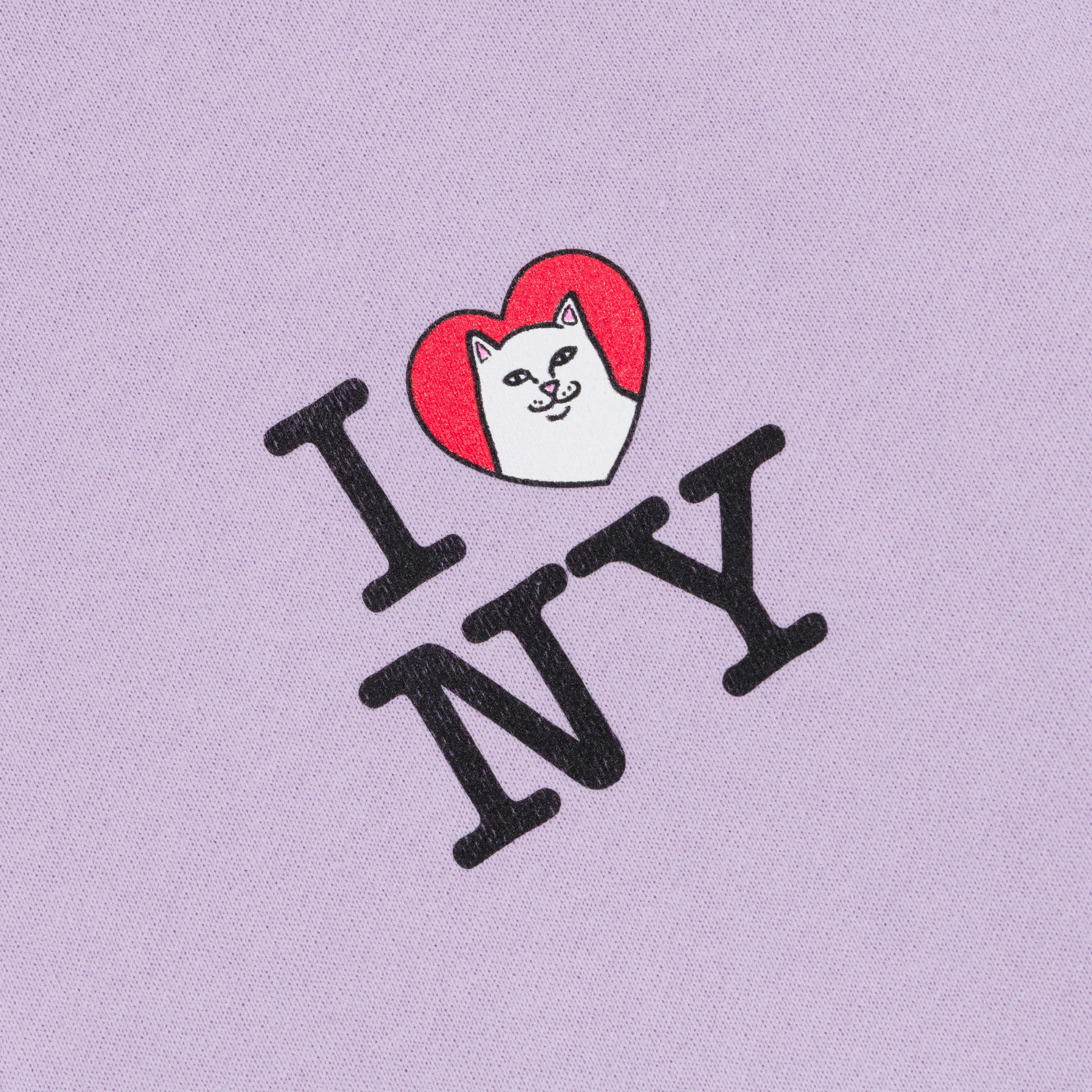 RIPNDIP I Heart NYC Hoodie (Lavender)