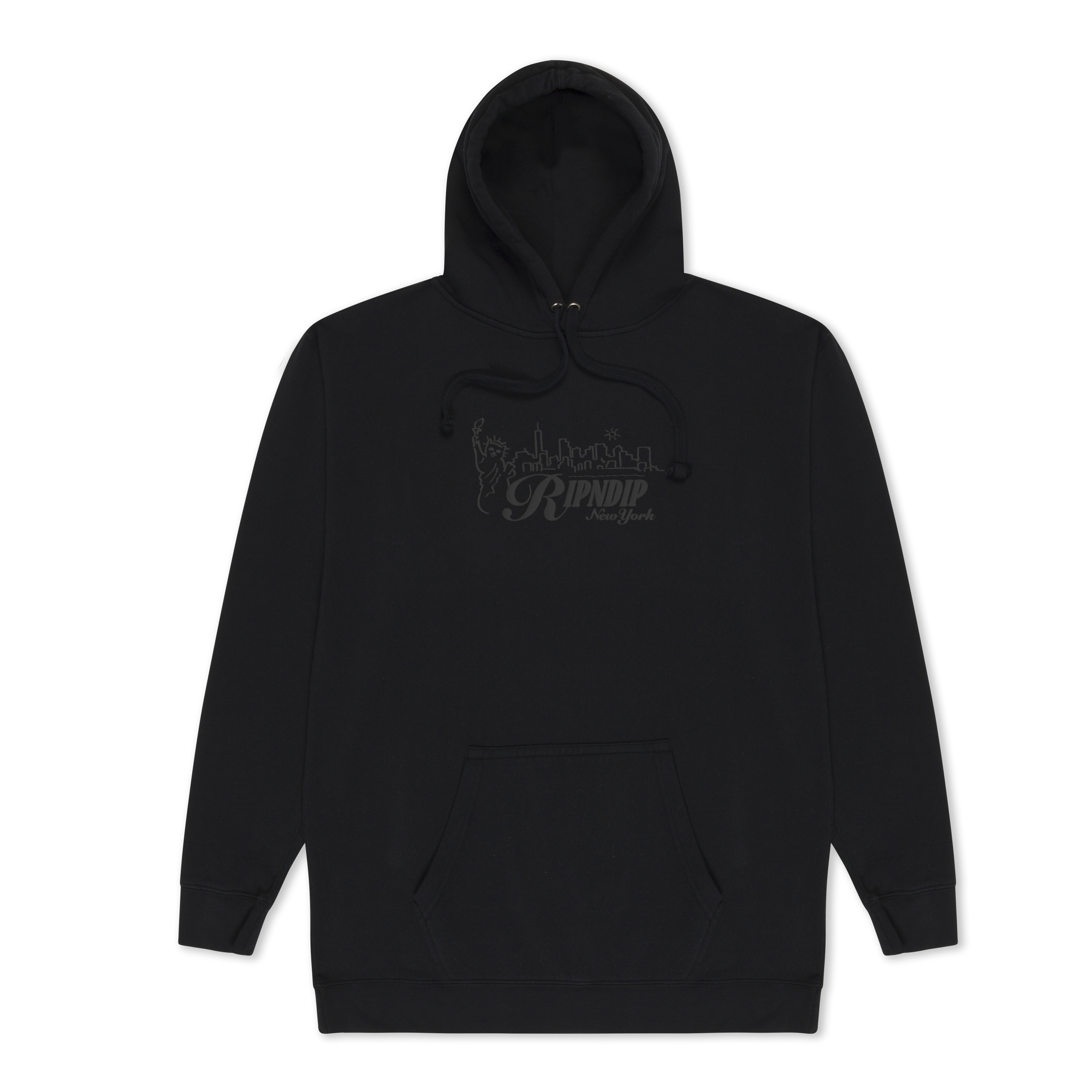 RIPNDIP NYC Skyline Hoodie (Vintage Black)