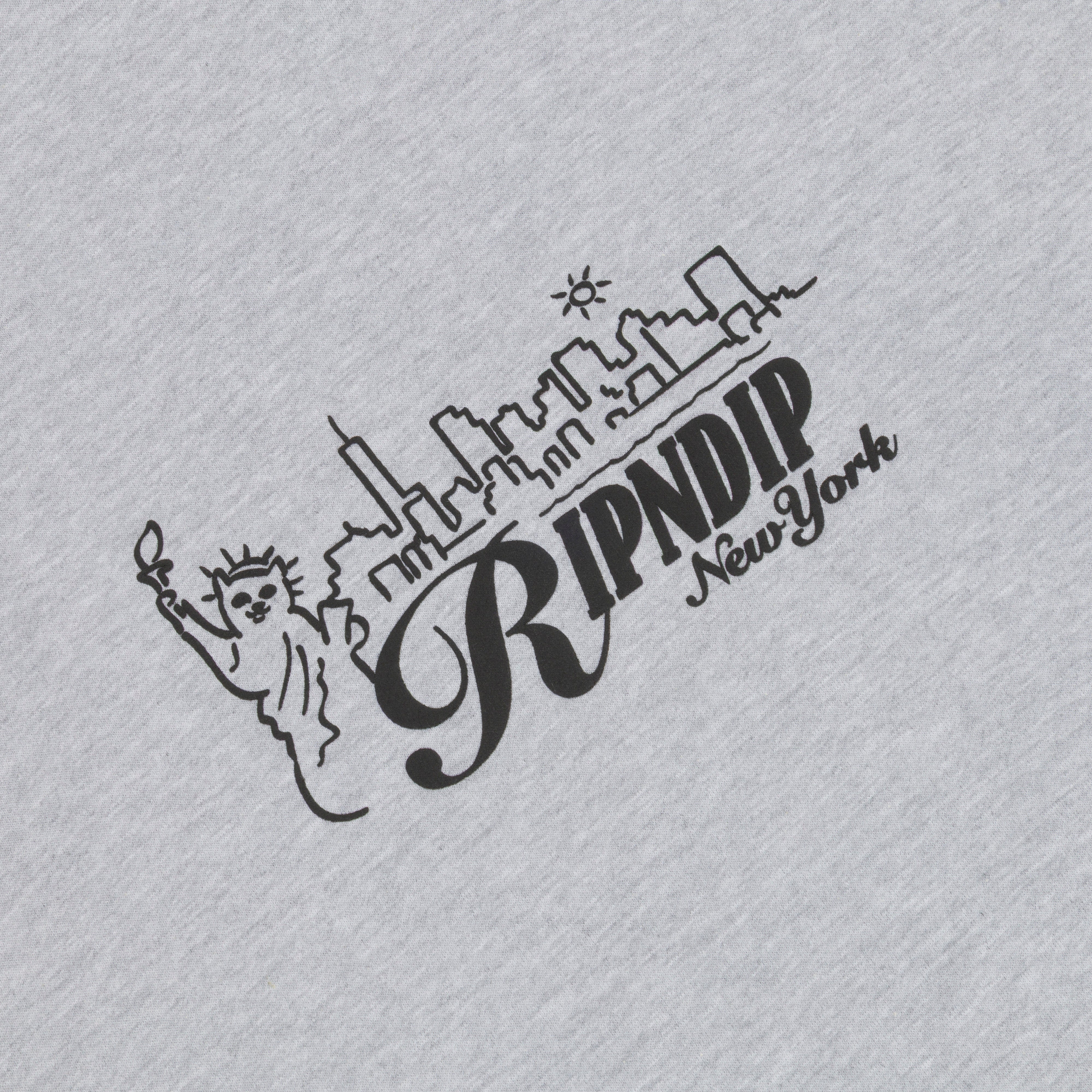 RIPNDIP NYC Skyline Hoodie (Ash Heather)
