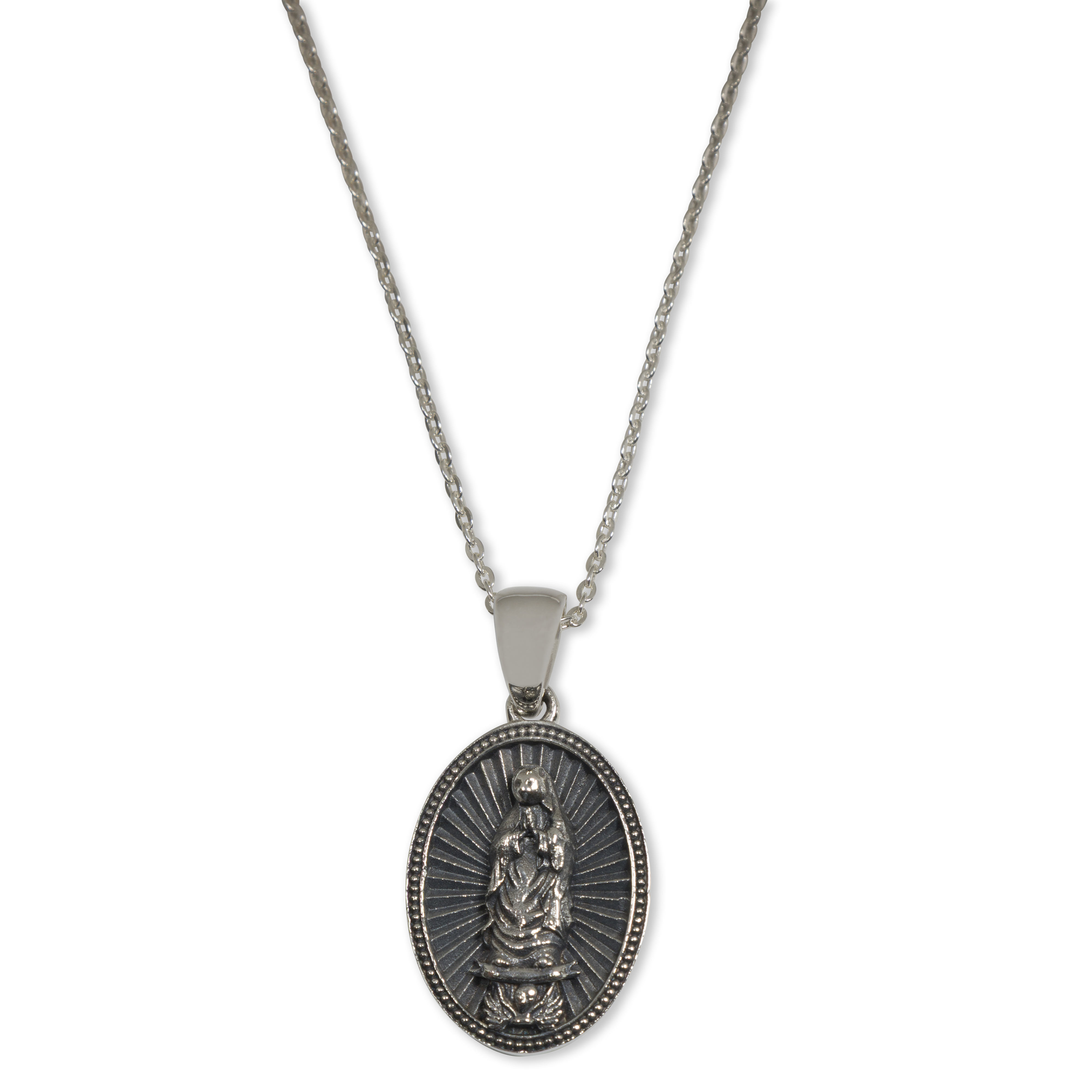 RIPNDIP Guadalupe Necklace (Silver)