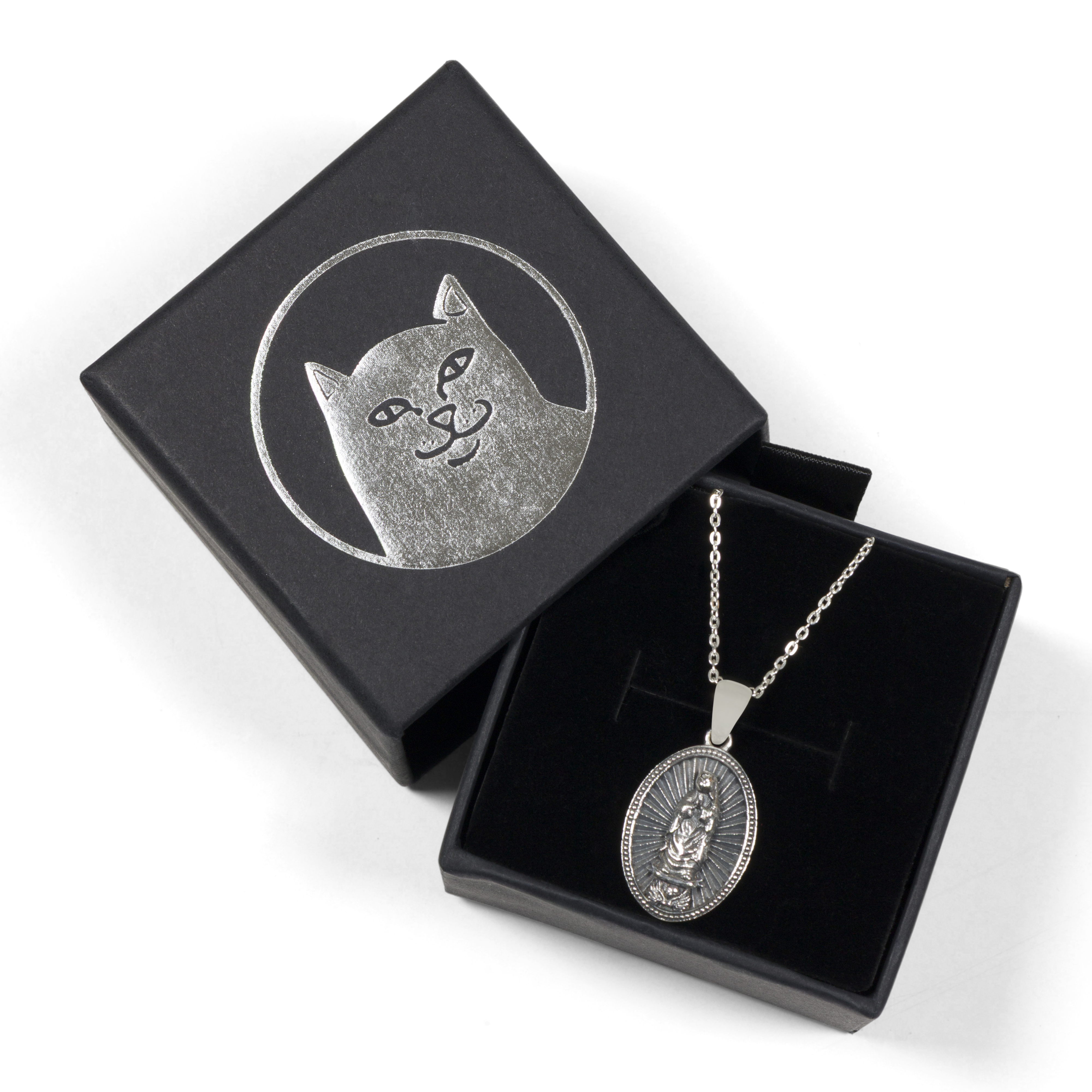 RIPNDIP Guadalupe Necklace (Silver)