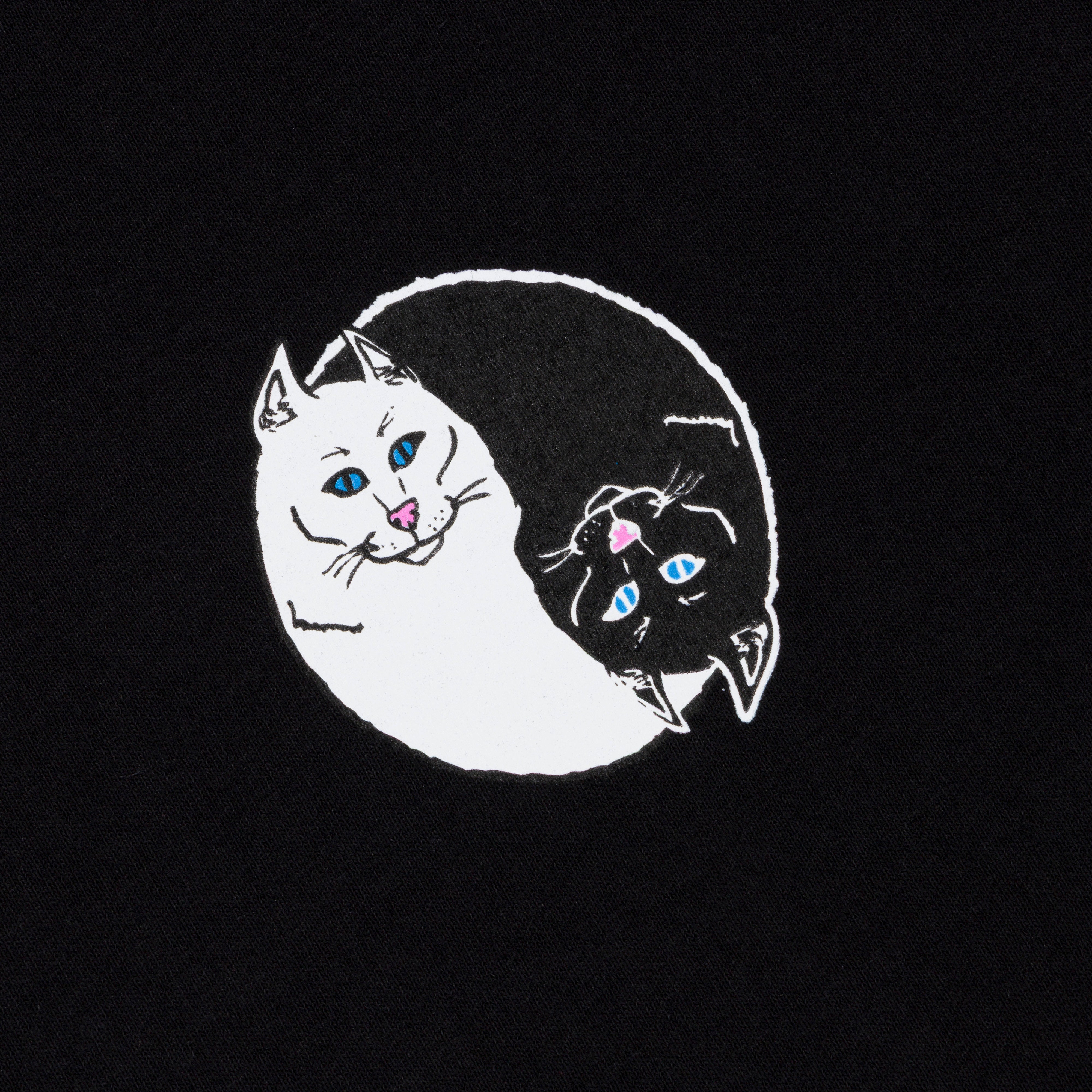 Nermal Ying Yang Tee (Black)