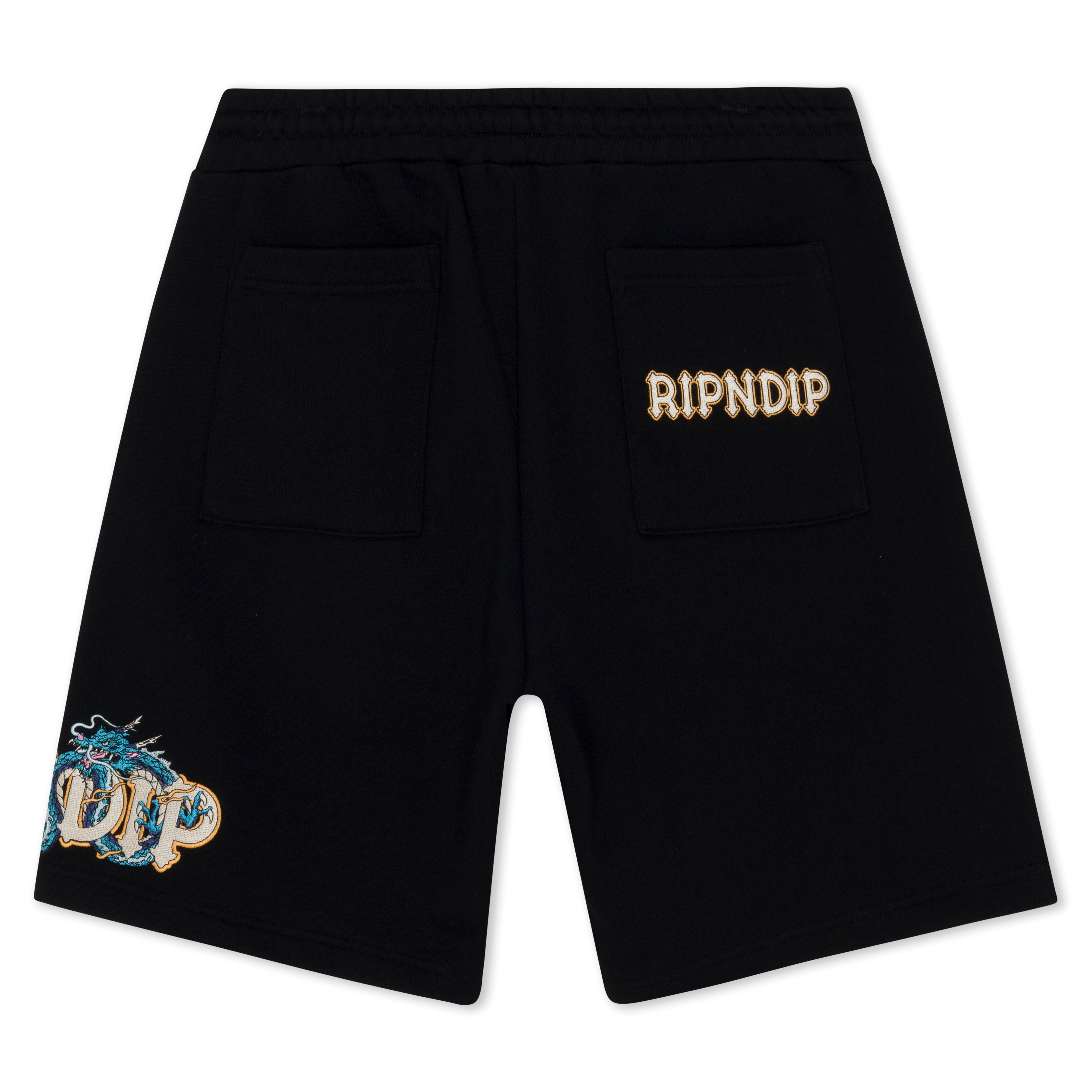 RIPNDIP Shen Nerm Sweatshorts (Black)