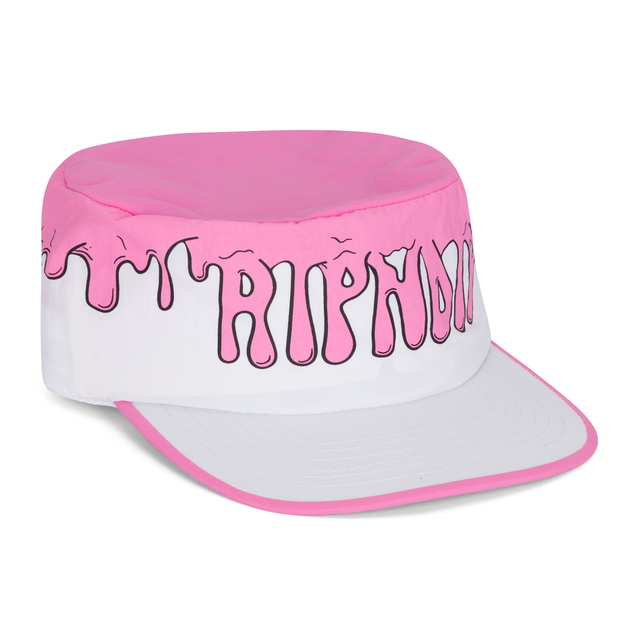 Drizzle Painters Hat (Pink / White)