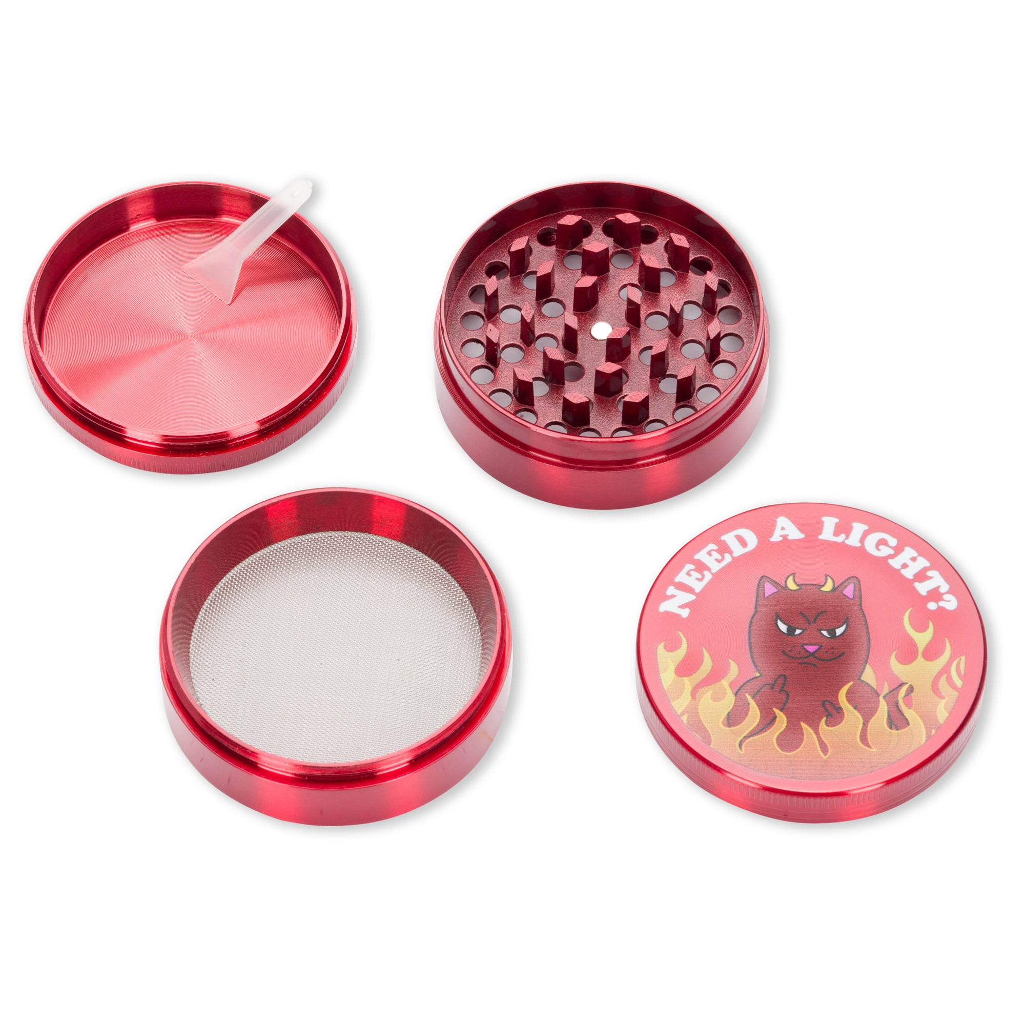 RipNDip Welcome To Heck Grinder (Red)