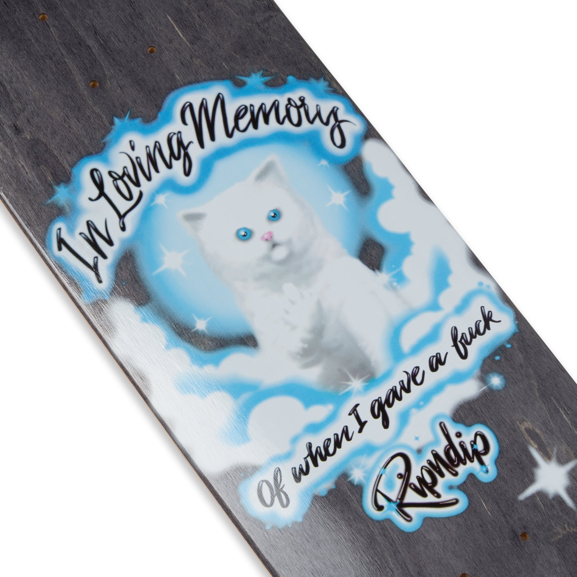 RIPNDIP In Loving Memory Board (Black)