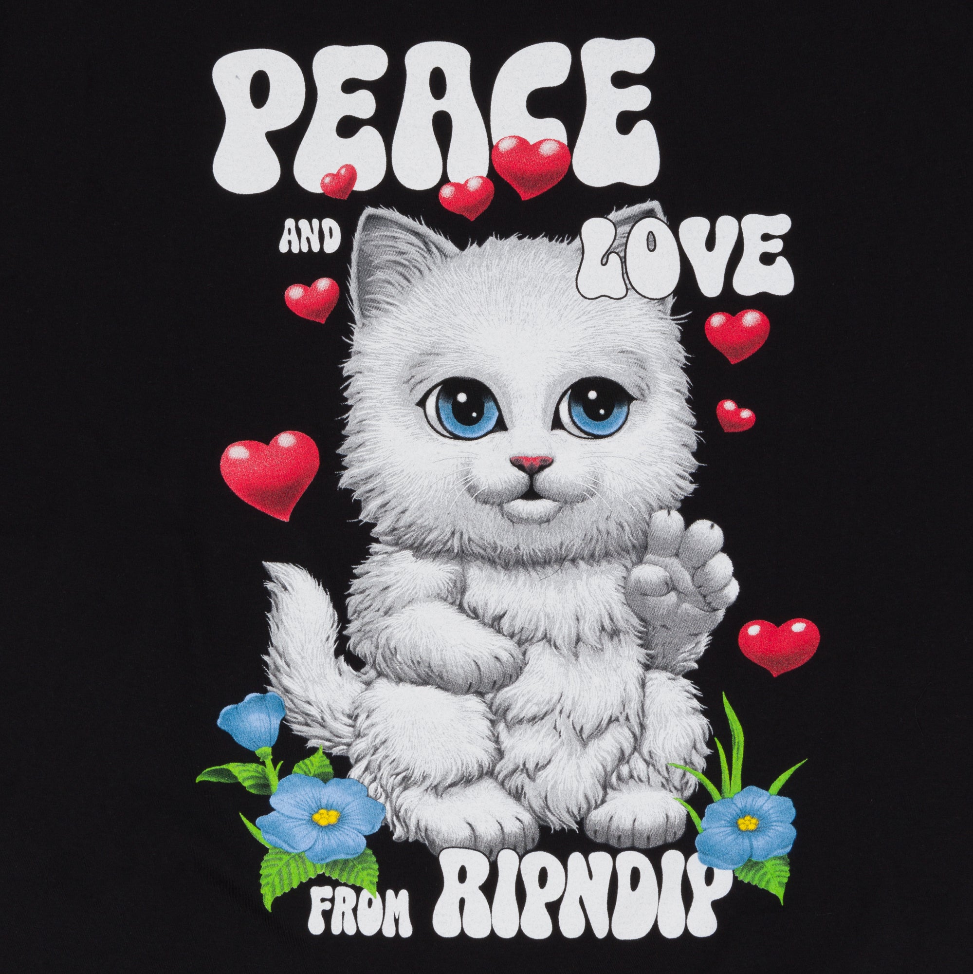 RIPNDIP Peace Love Ripndip Tee (Black)