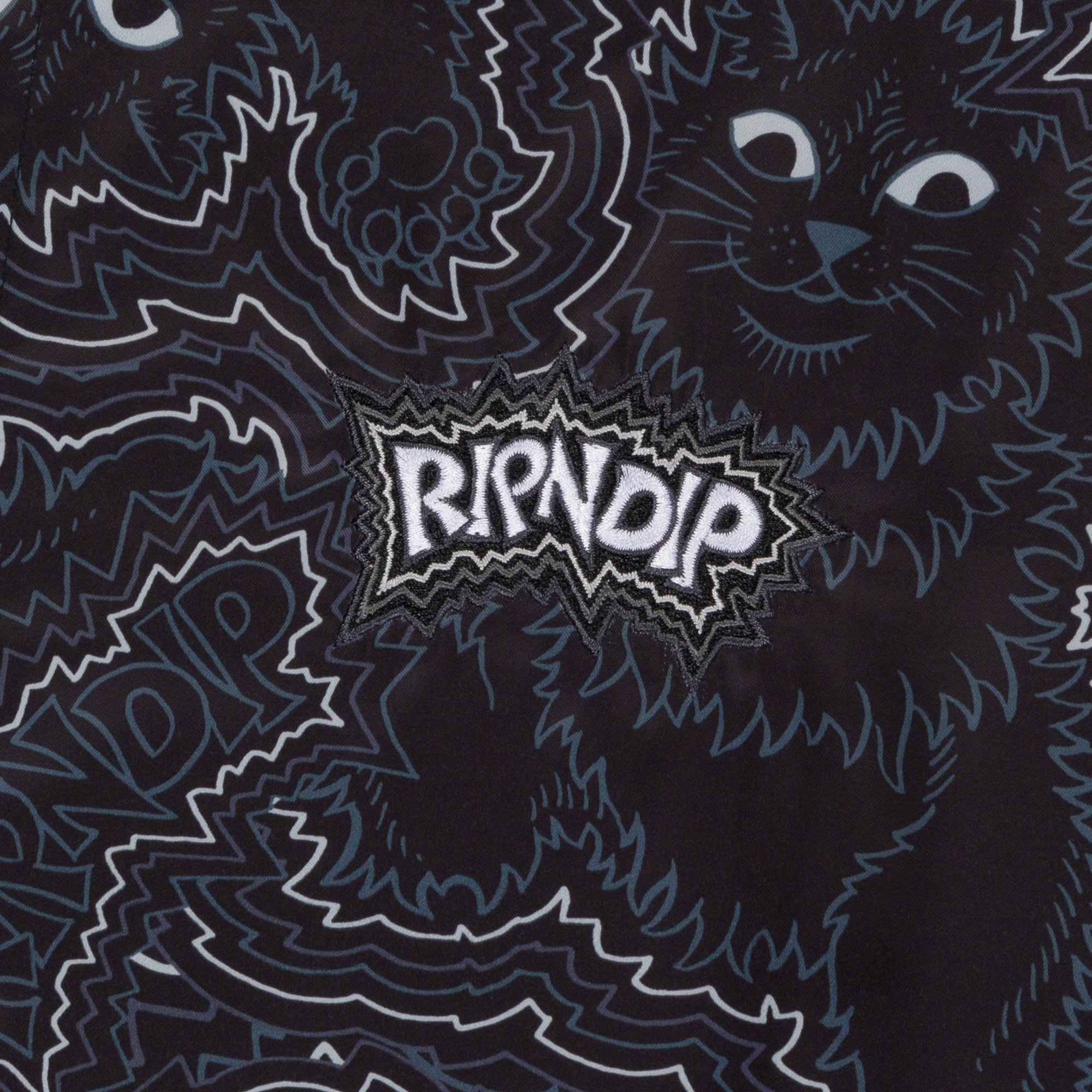 RipNDip Big Pussy Energy Button Up (Black)