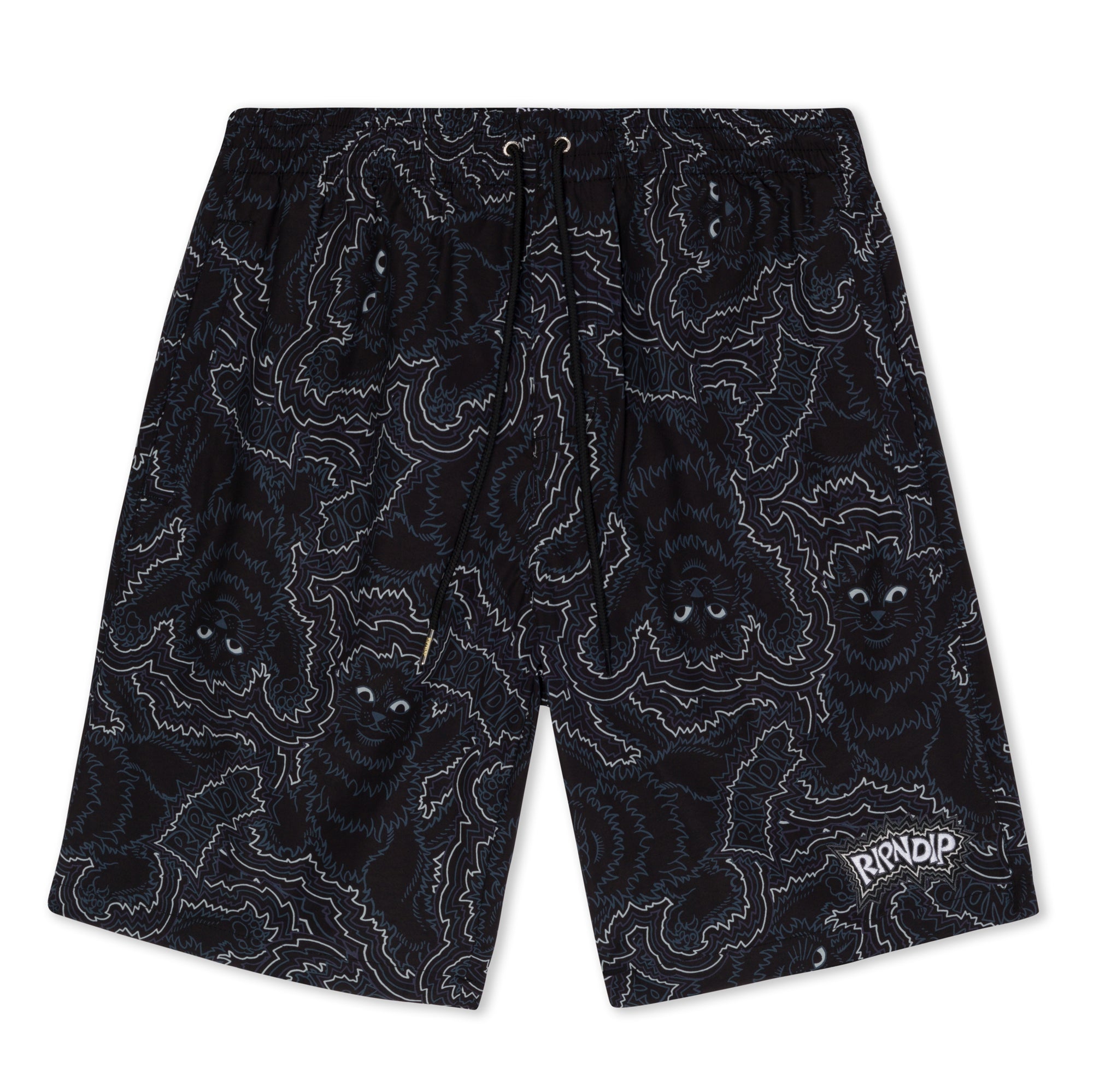 RipNDip Big Pussy Energy Swim Shorts (Black)