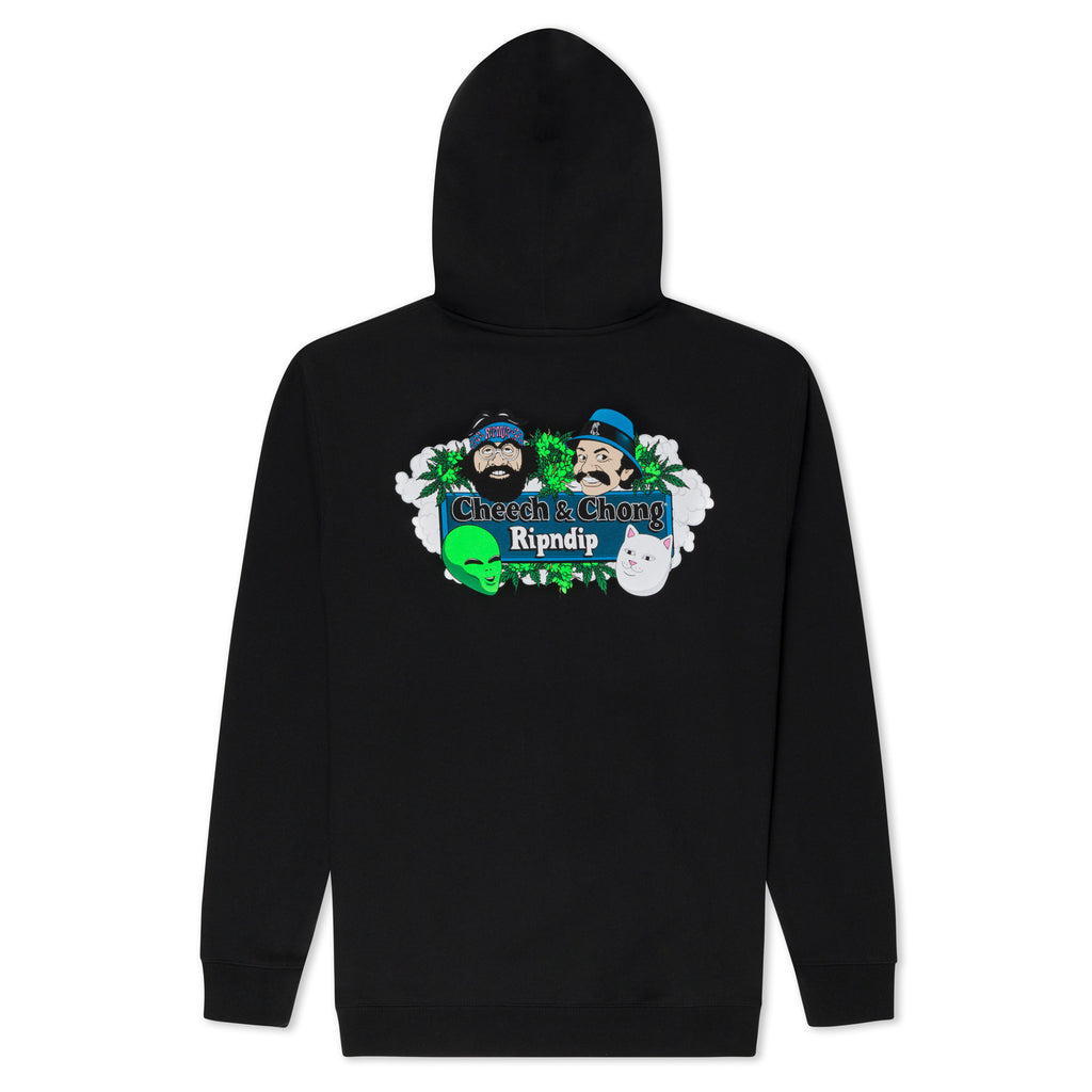 Smoke One Hoodie (Black) – RIPNDIP