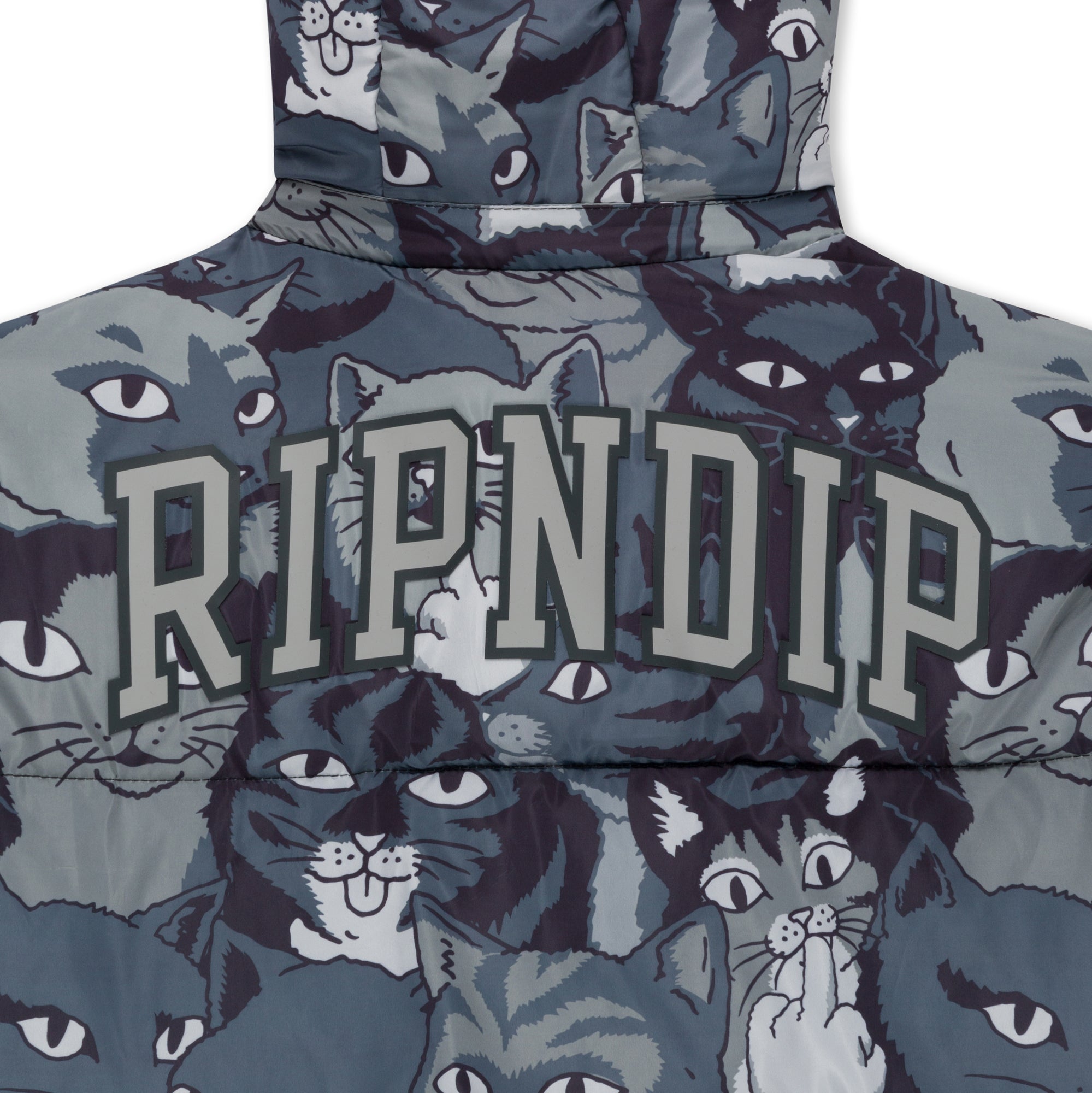 RIPNDIP Family Tree Puffer Jacket (Black)