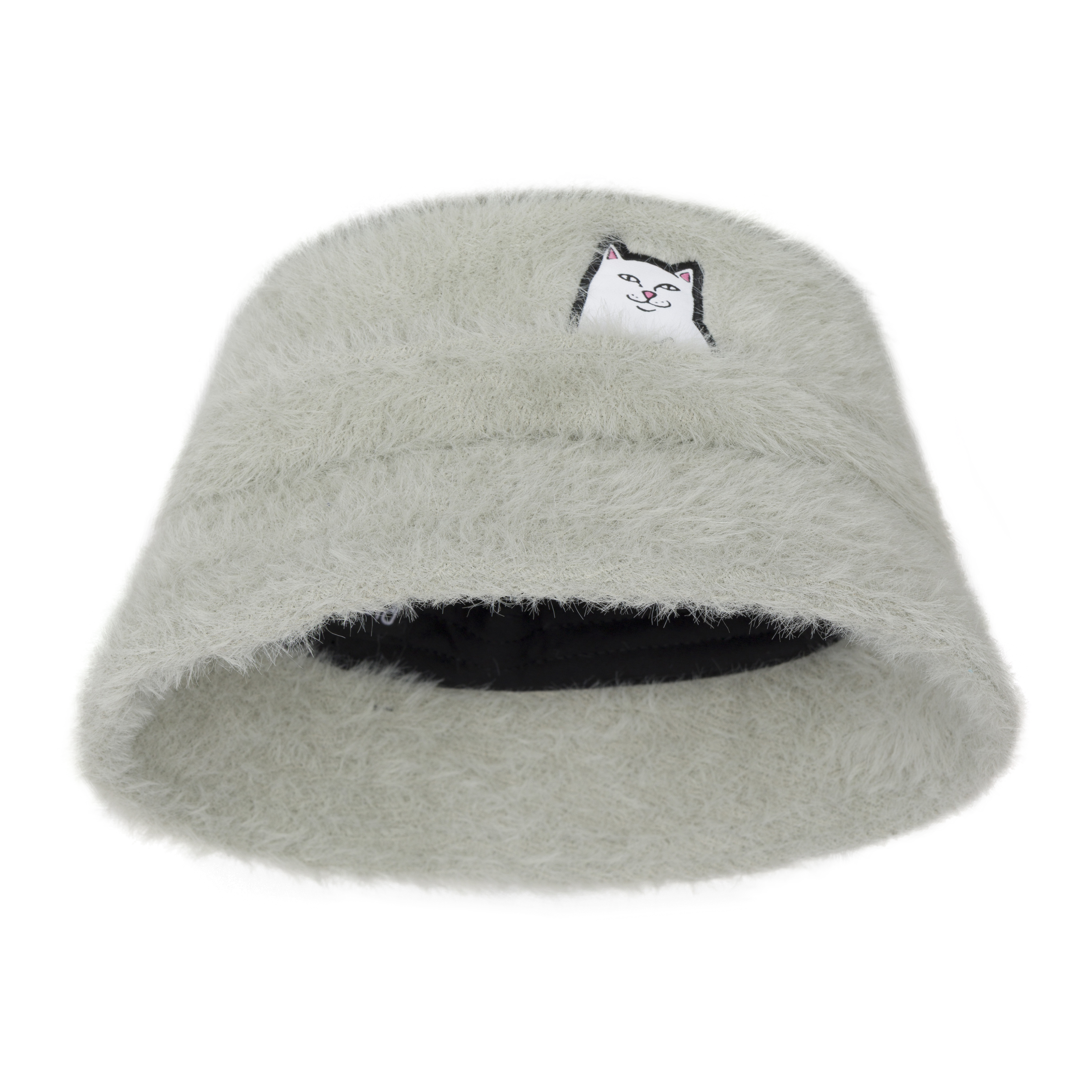 RIPNDIP Lord Nermal Sherpa Bucket Hat (Sage Grey)