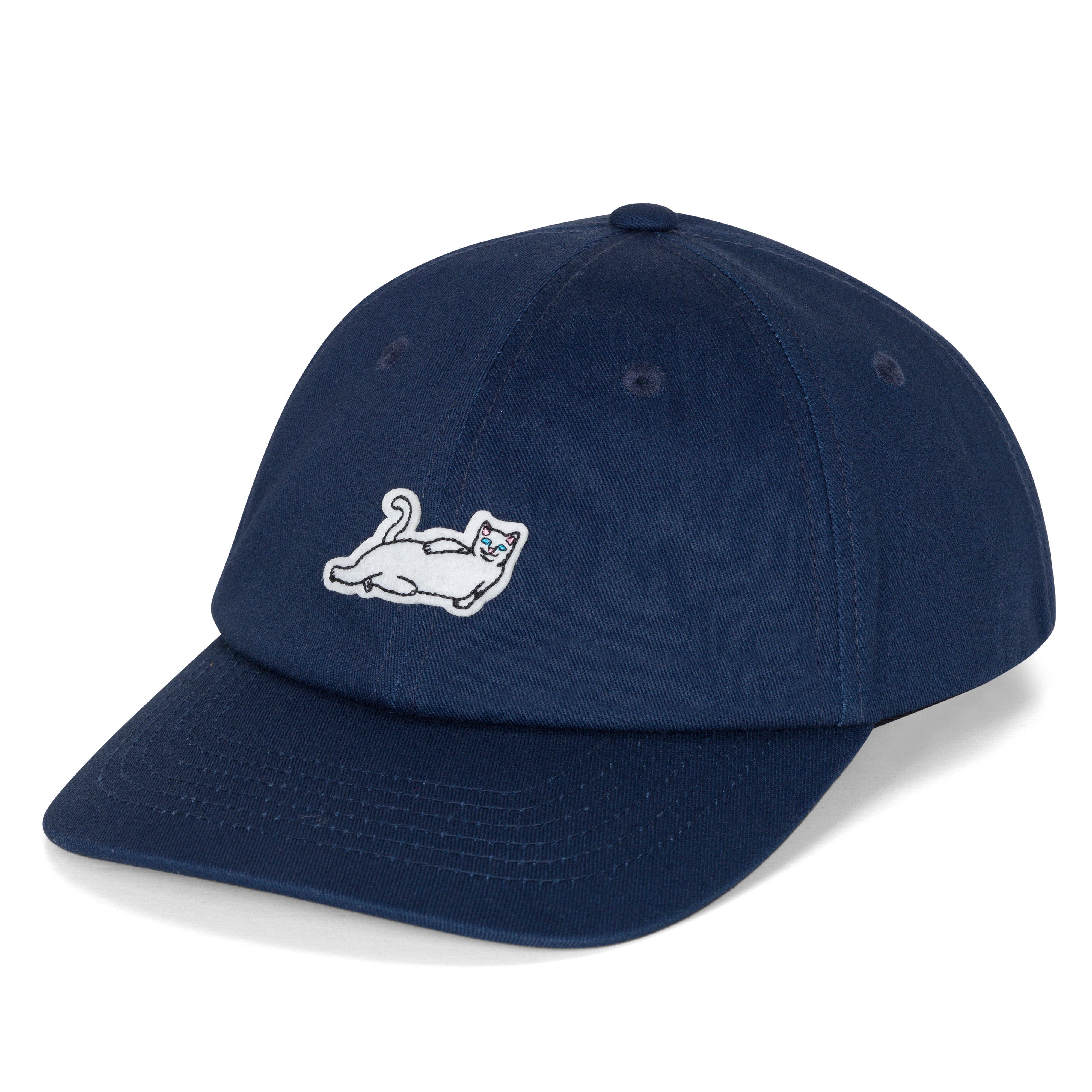 RIPNDIP Catstanza Dad Hat (Navy)