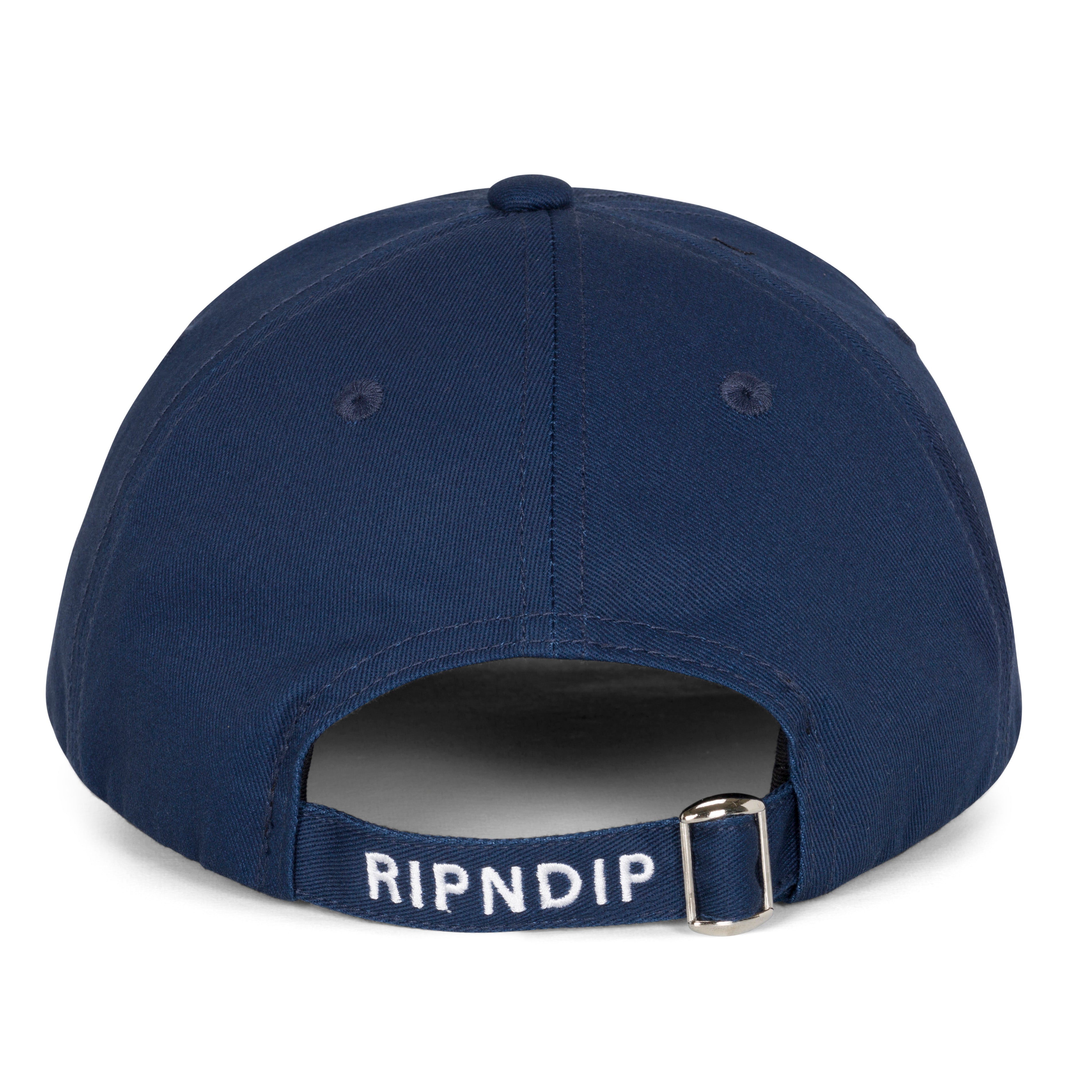 RIPNDIP Catstanza Dad Hat (Navy)