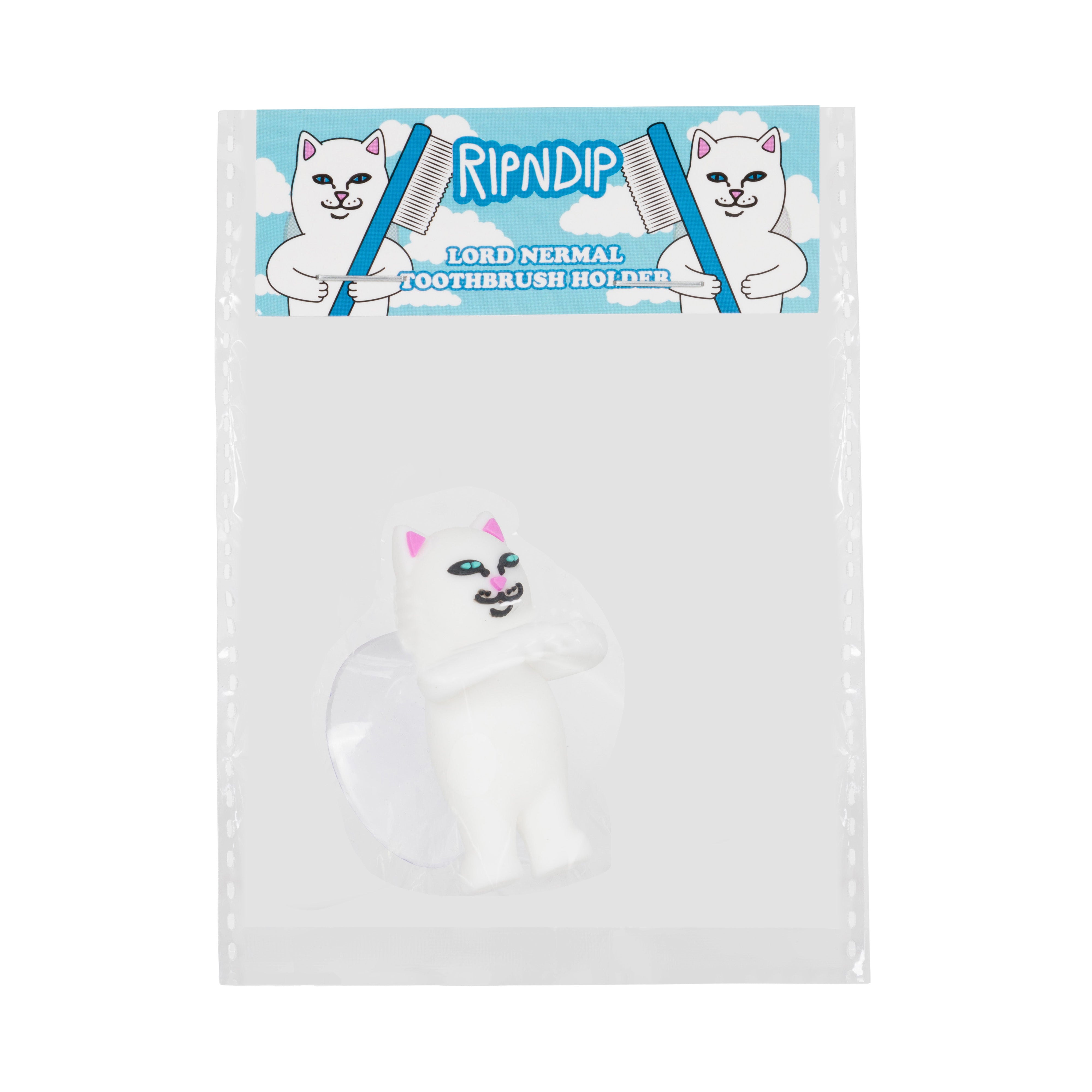 RIPNDIP Lord Nermal Toothbrush Holder (White)
