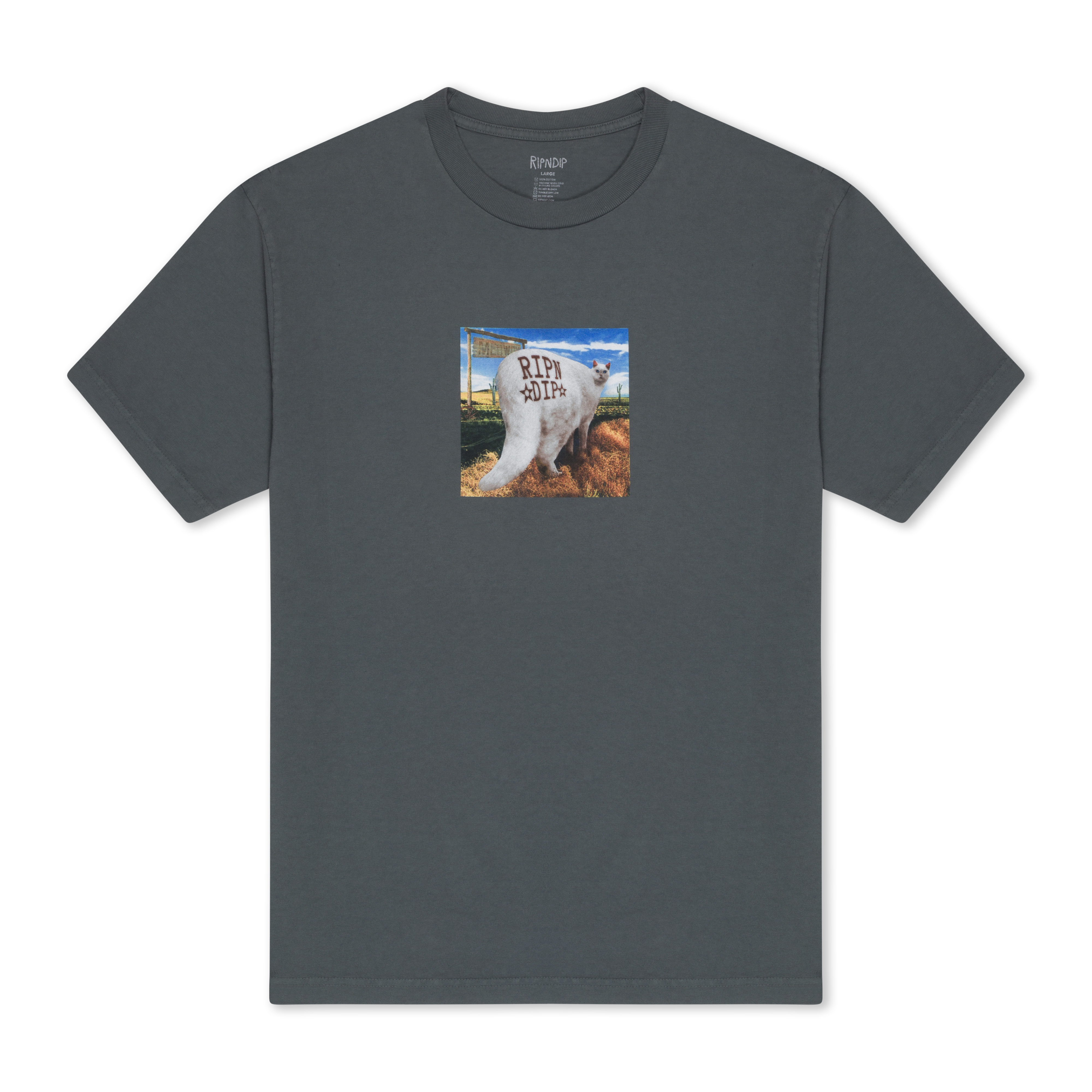 RIPNDIP Rowdy Howdy Tee (Charcoal)