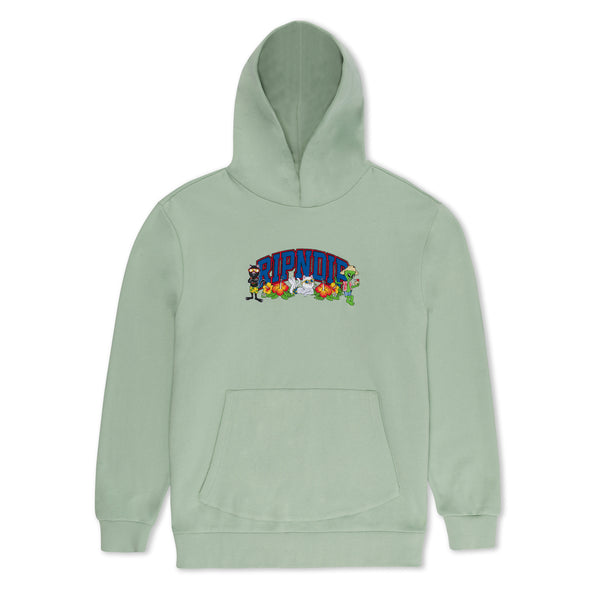 RIPNDIP SUMMER FRIENDS フーディ パーカー Sage 送料込み RIPNDIP SUMMER FRIENDS フーディ パーカー Sage 送料込み