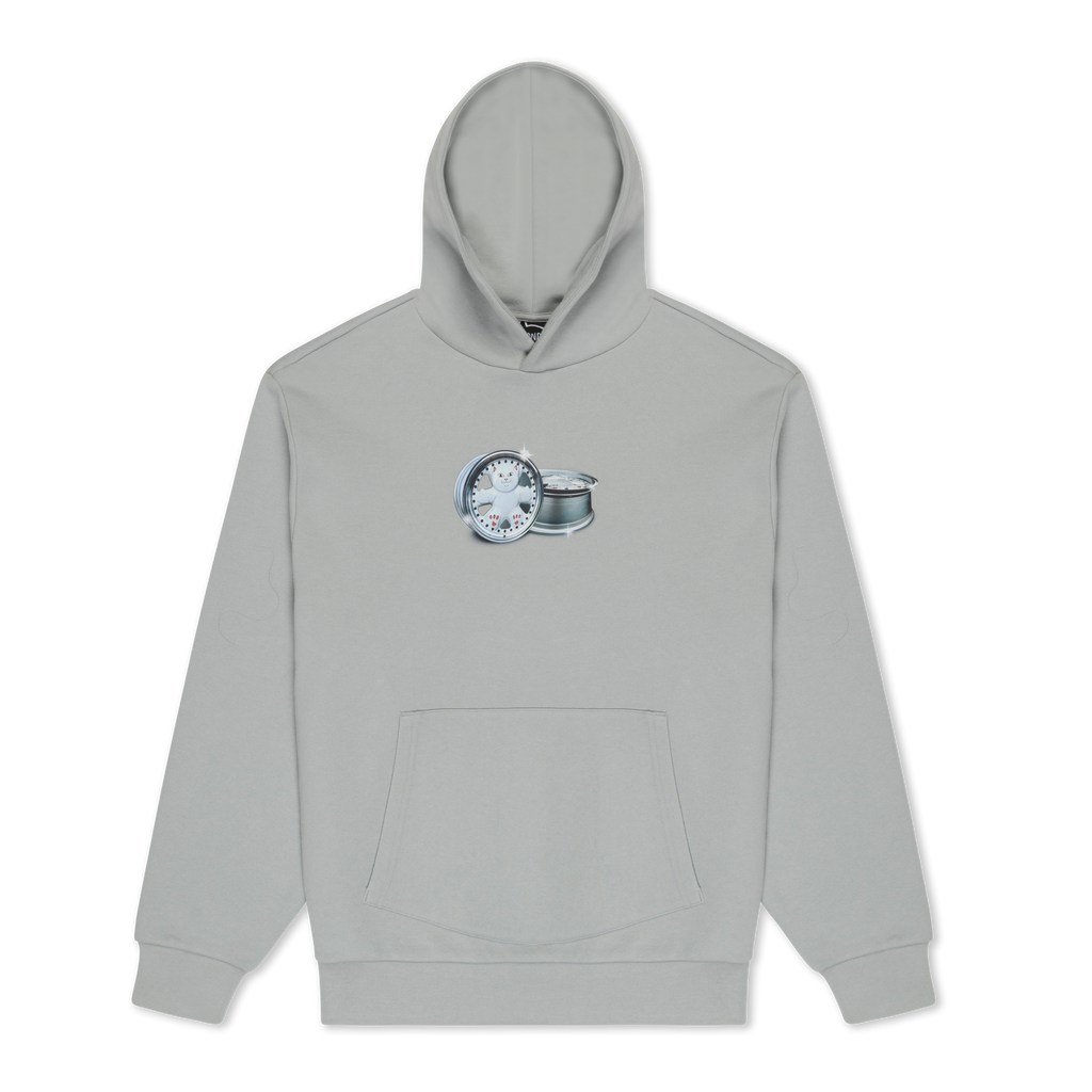 Nerm On Wheels Hoodie (Grey) – RIPNDIP