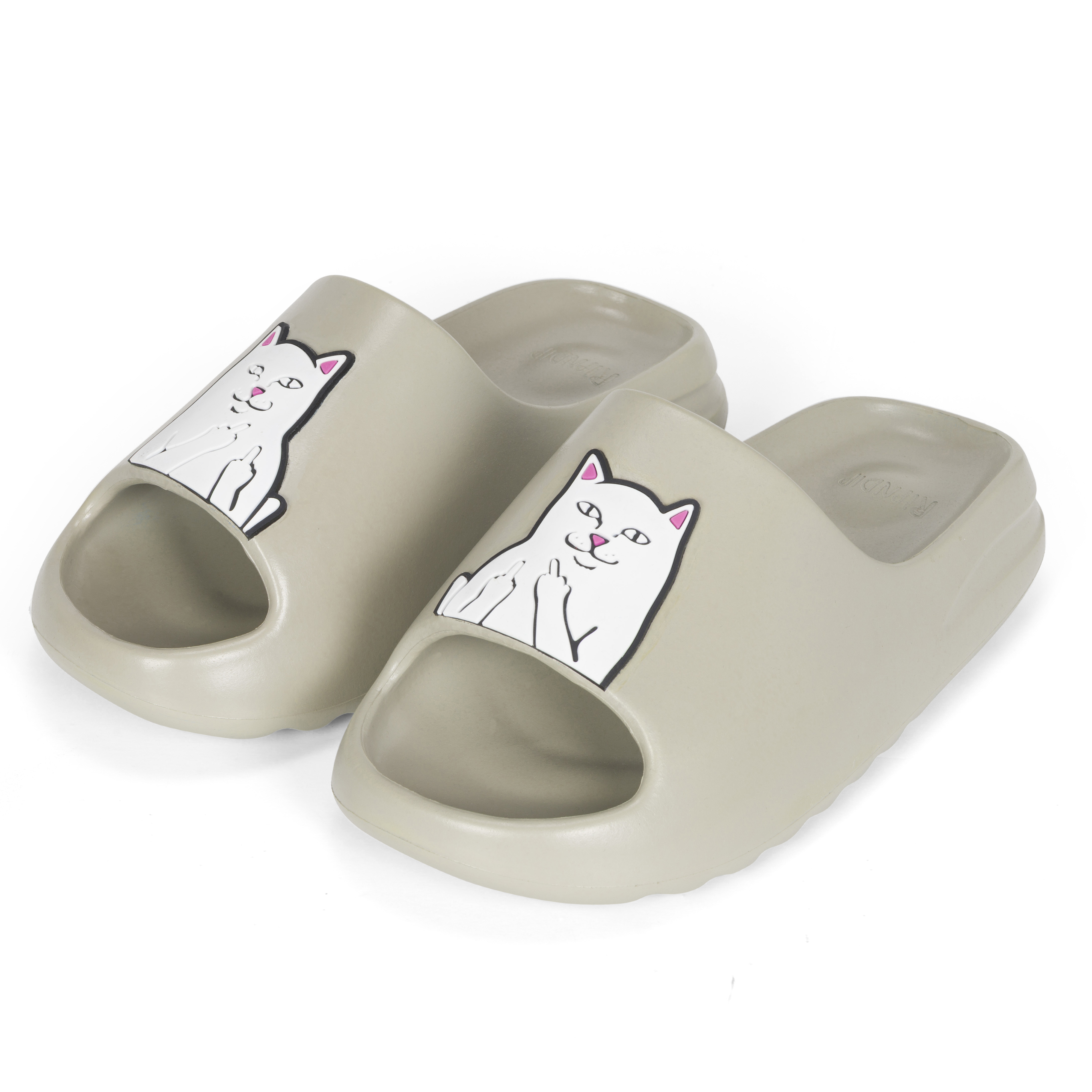 RIPNDIP Lord Nermal Cloud Slides (Khaki)