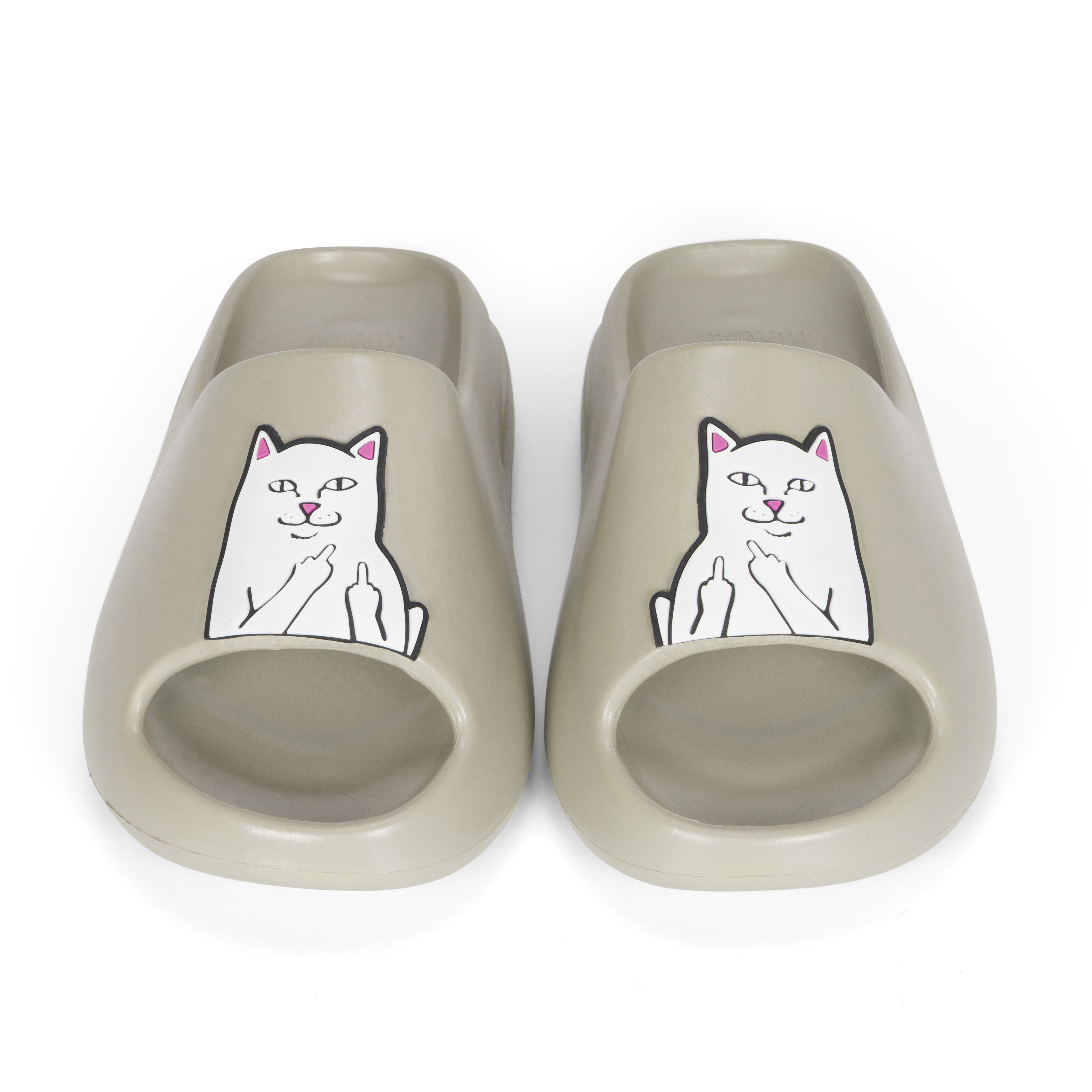 RIPNDIP Lord Nermal Cloud Slides (Khaki)